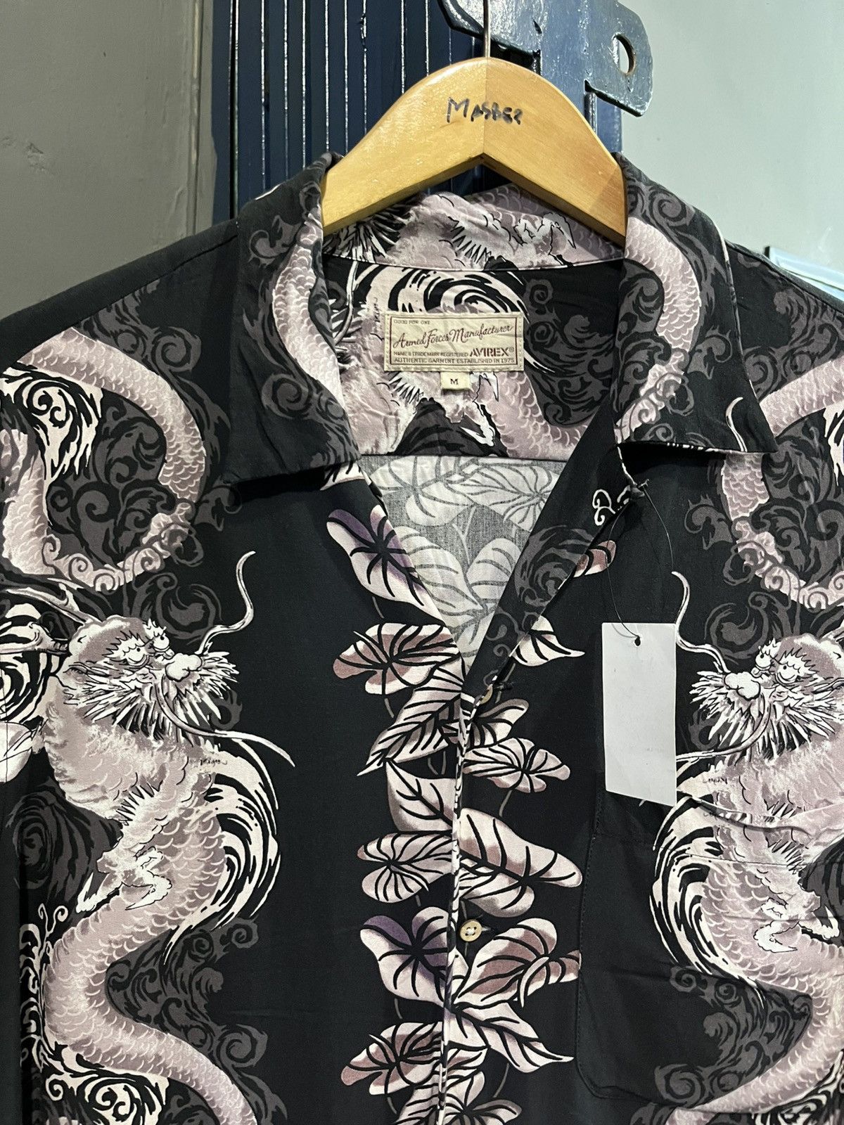 Sun Surf Avirex Loop Collar dragon hawaiian shirt Size US M / EU 48-50 / 2 - 3 Thumbnail