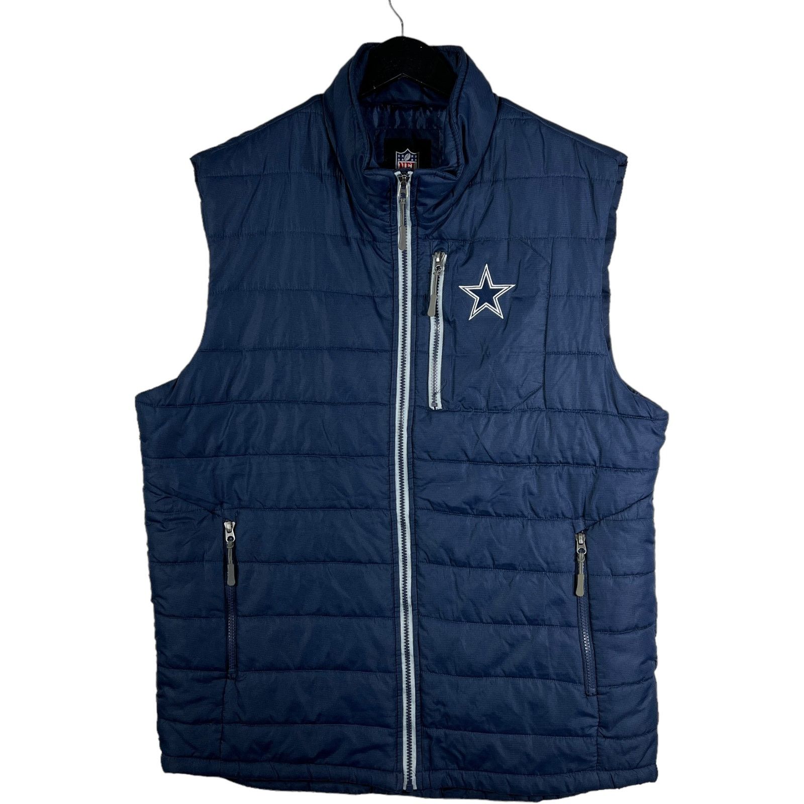 NFL NFL Dallas Cowboys Puffer Vest Size US L / EU 52-54 / 3 - 1 Thumbnail