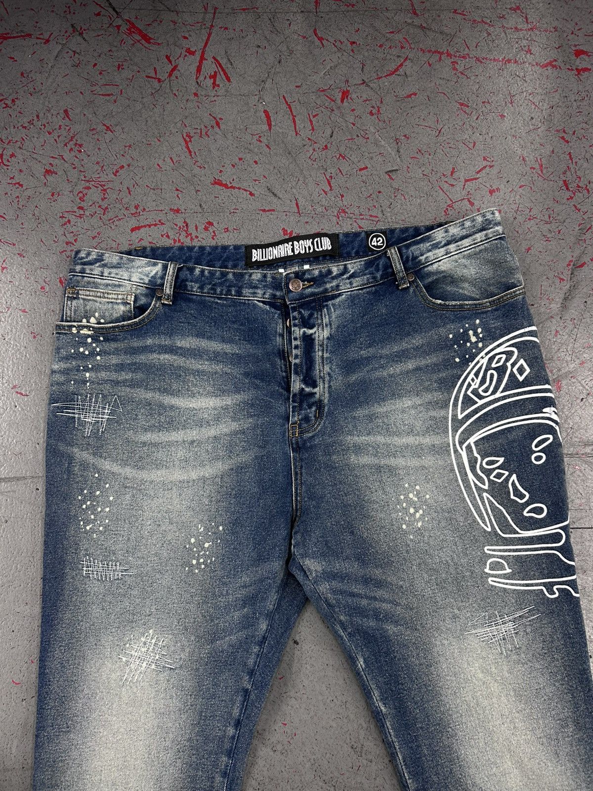 Icecream Billionaire Boys Club BB Skinny Large Helmet Jeans Size 42 Size US 42 / EU 58 - 1 Thumbnail