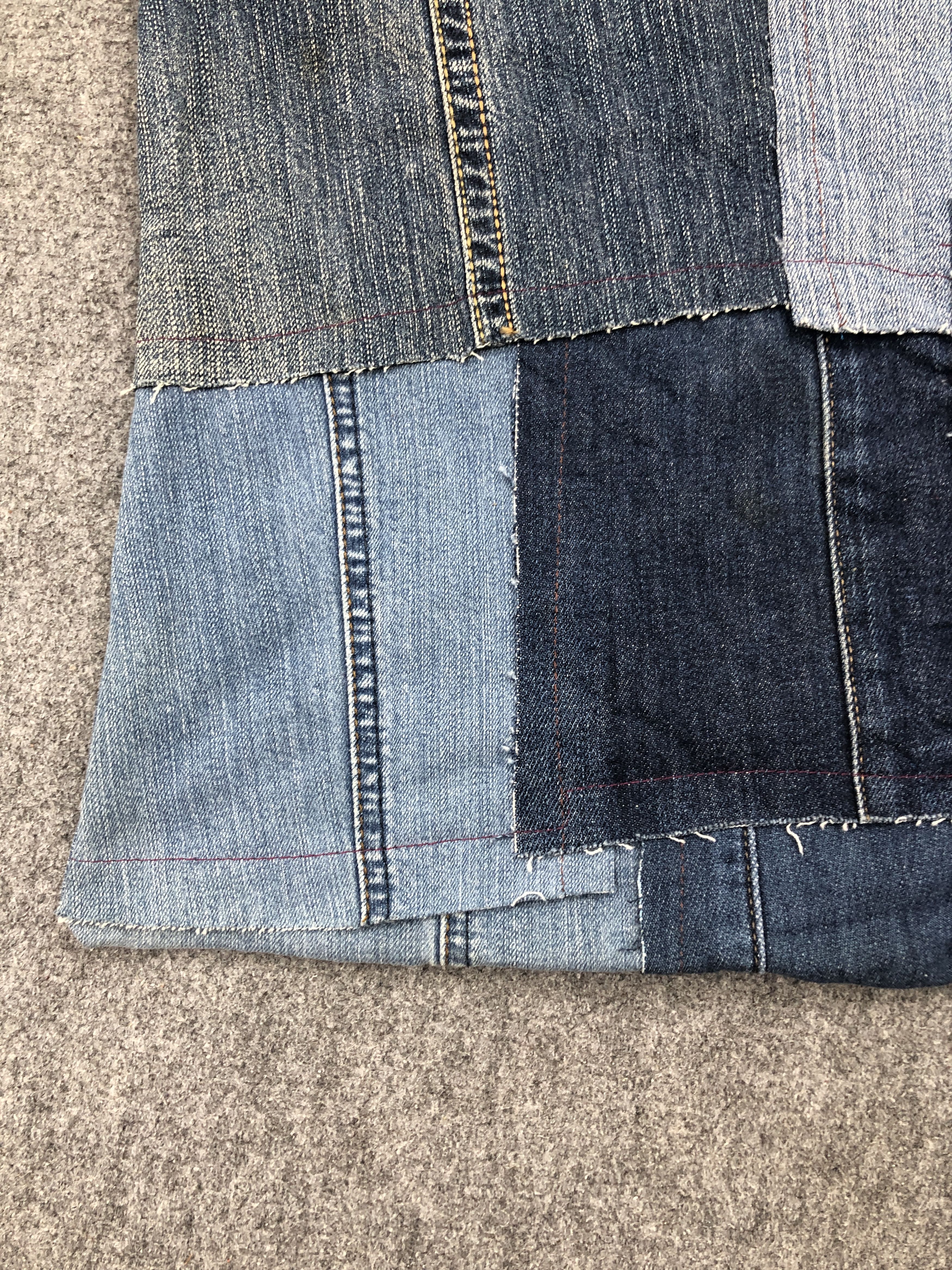 If Six Was Nine Vintage Unbranded Custom Jeans TotebaG BG0151 Size ONE SIZE - 8 Thumbnail
