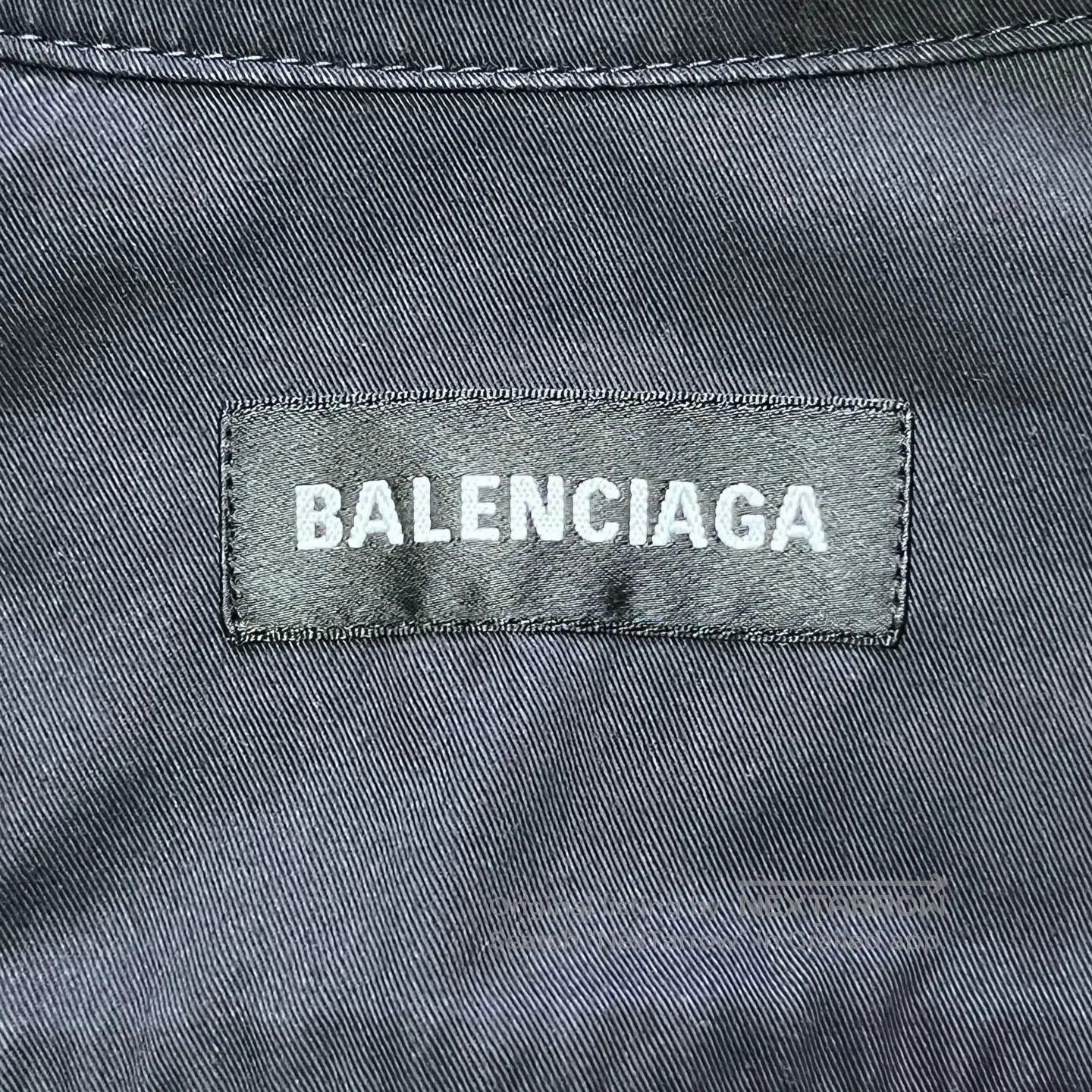 Balenciaga Balenciaga Embroidered Logo Varsity Jacket. Size US XL / EU 56 / 4 - 3 Thumbnail