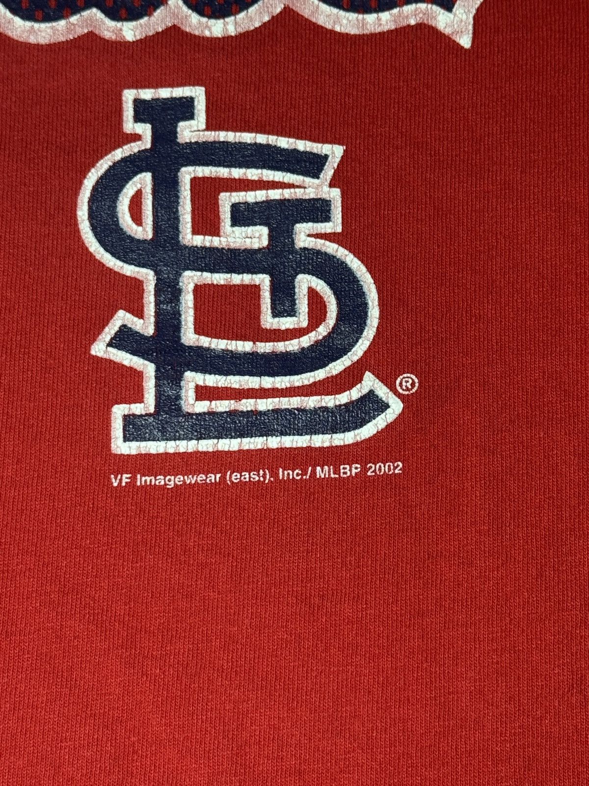 MLB Vintage Y2K St Louis Cardinals MLB 2002 XL Baseball T Shirt Size US XL / EU 56 / 4 - 3 Thumbnail