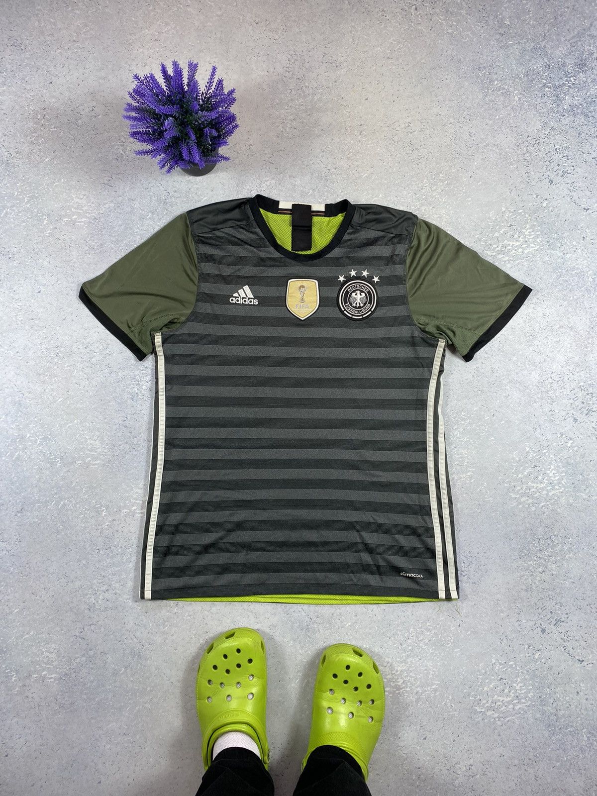 Adidas Adidas Soccer Jersey Germany Euro 2014 Size US M / EU 48-50 / 2 - 2 Thumbnail
