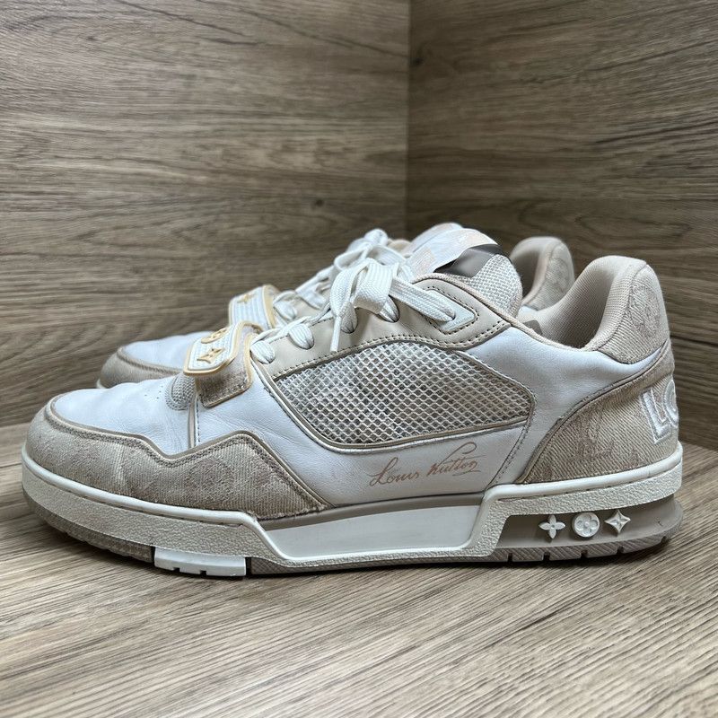 Louis Vuitton Louis Vuitton Stylish Low Top Trainer Sneakers 0089 Size US 9.5 / EU 42-43 - 1 Thumbnail