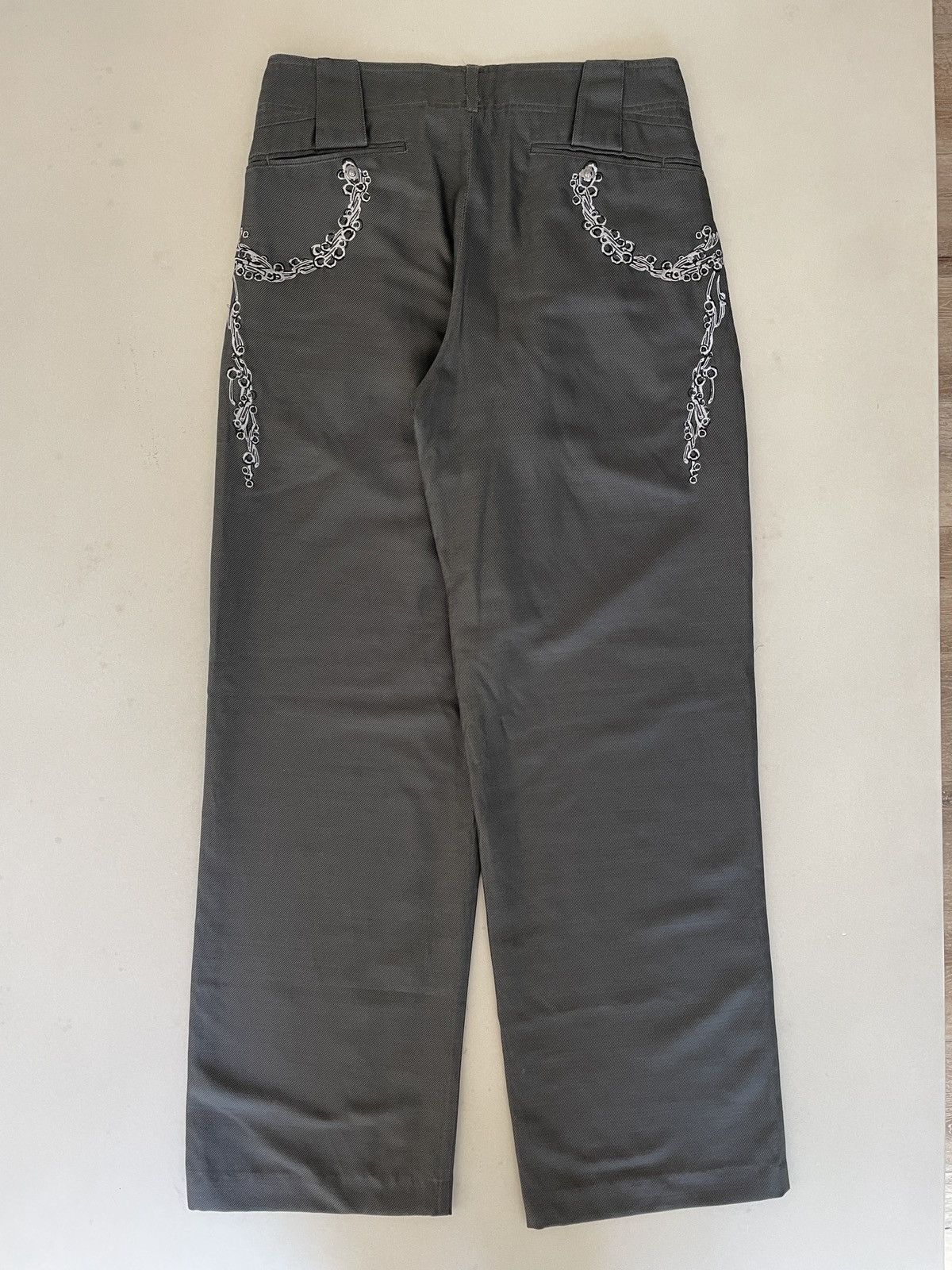 Kiko Kostadinov Kiko Kostadinov Rune Embroidered Trousers | Grailed