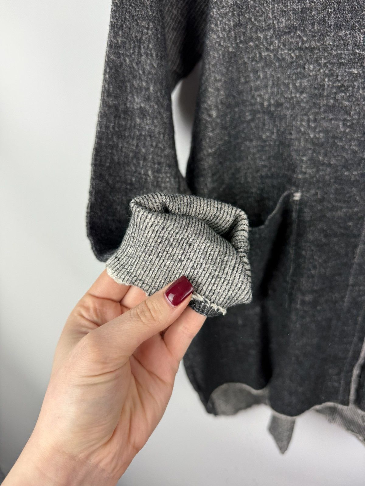 Transit Transit Par-Such Avant-Garde Linen Blend Cardigan Jacket Size M / US 6-8 / IT 42-44 - 11 Thumbnail