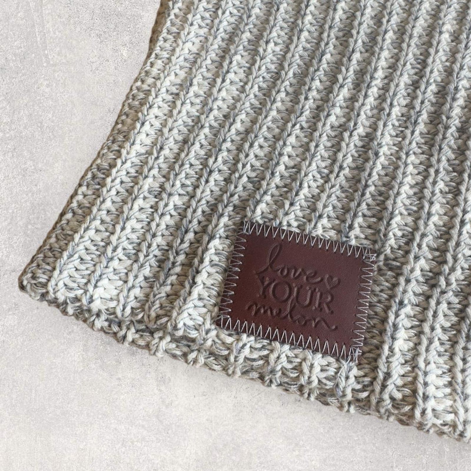 Other Love Your Melon Gray Knitted Hat 💜 Size ONE SIZE - 2 Thumbnail