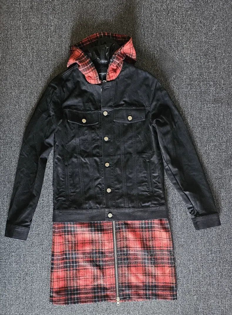 Givenchy Givenchy Denim jacket wool patched Size US S / EU 44-46 / 1 - 1 Thumbnail