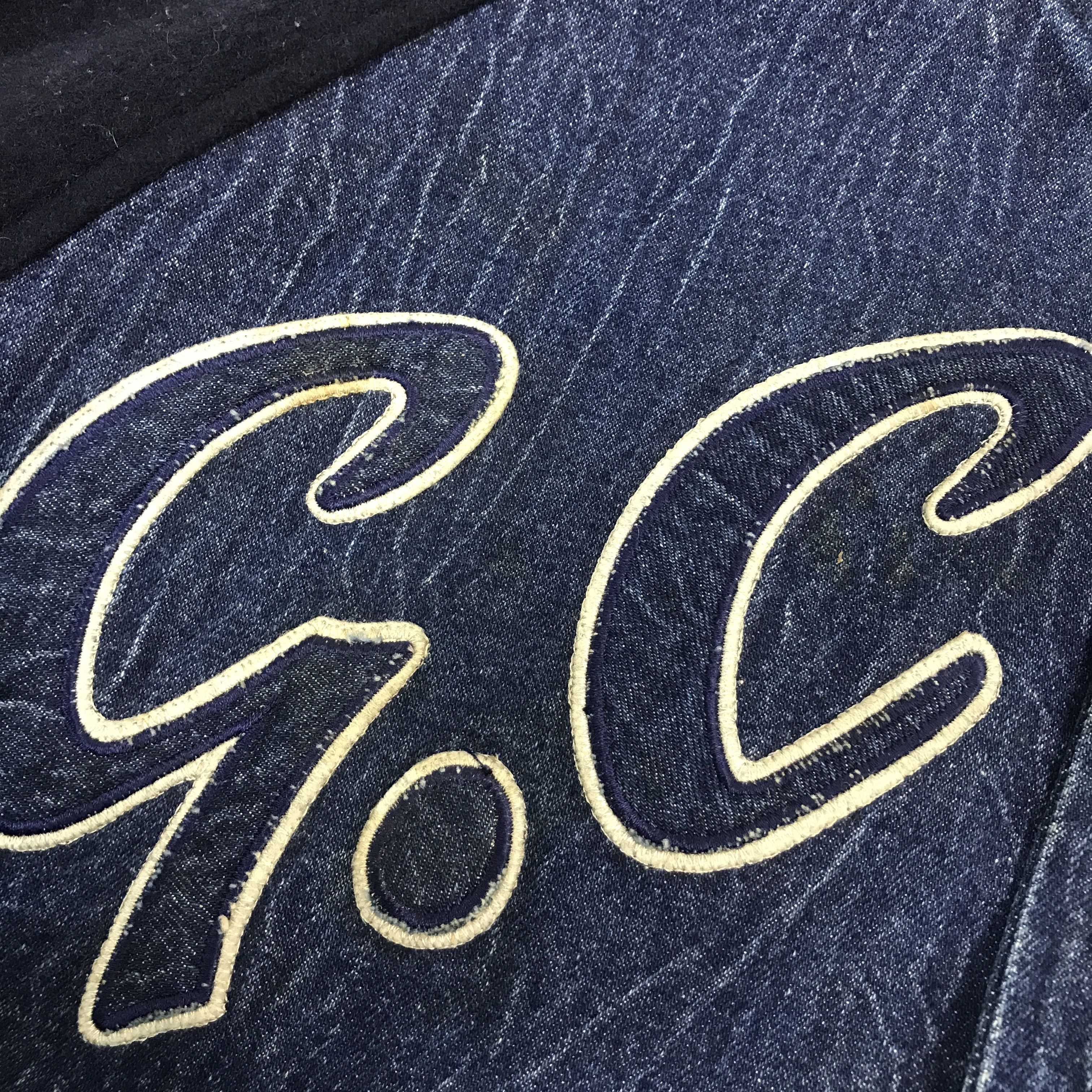 Japanese Brand 2000s GC.LUB DENIM SNAP BUTTON JACKET Size US XL / EU 56 / 4 - 9 Thumbnail
