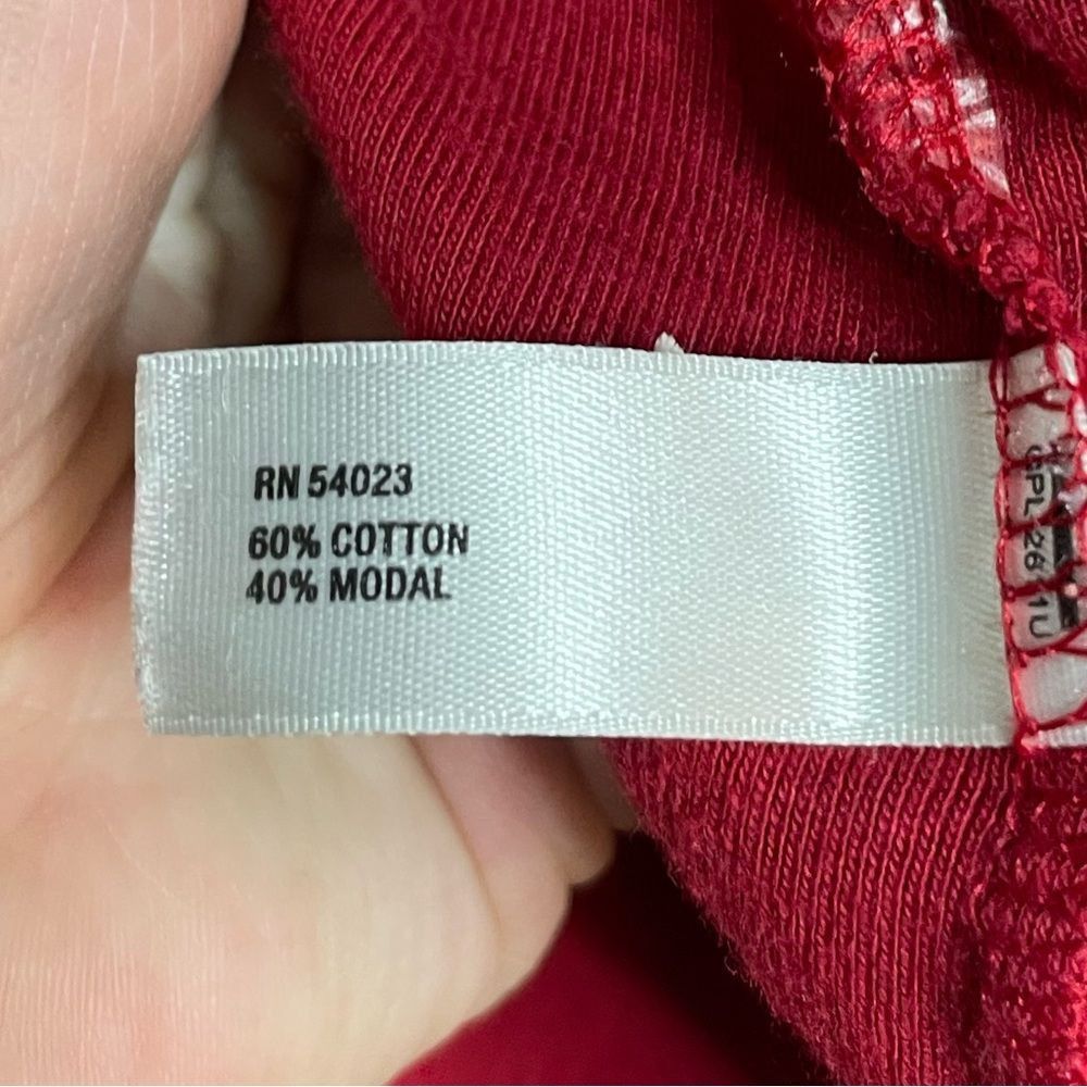 Gap Gap Maternity Red Long Sleeve T-Shirt Medium Size M / US 6-8 / IT 42-44 - 4 Thumbnail