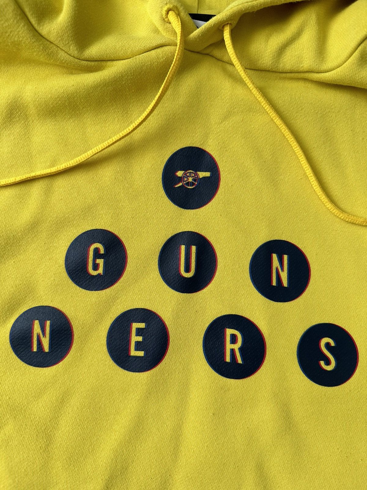 Nike Nike Arsenal Vintage Yellow Gunners y2k hoodie big logo Size US M / EU 48-50 / 2 - 3 Thumbnail