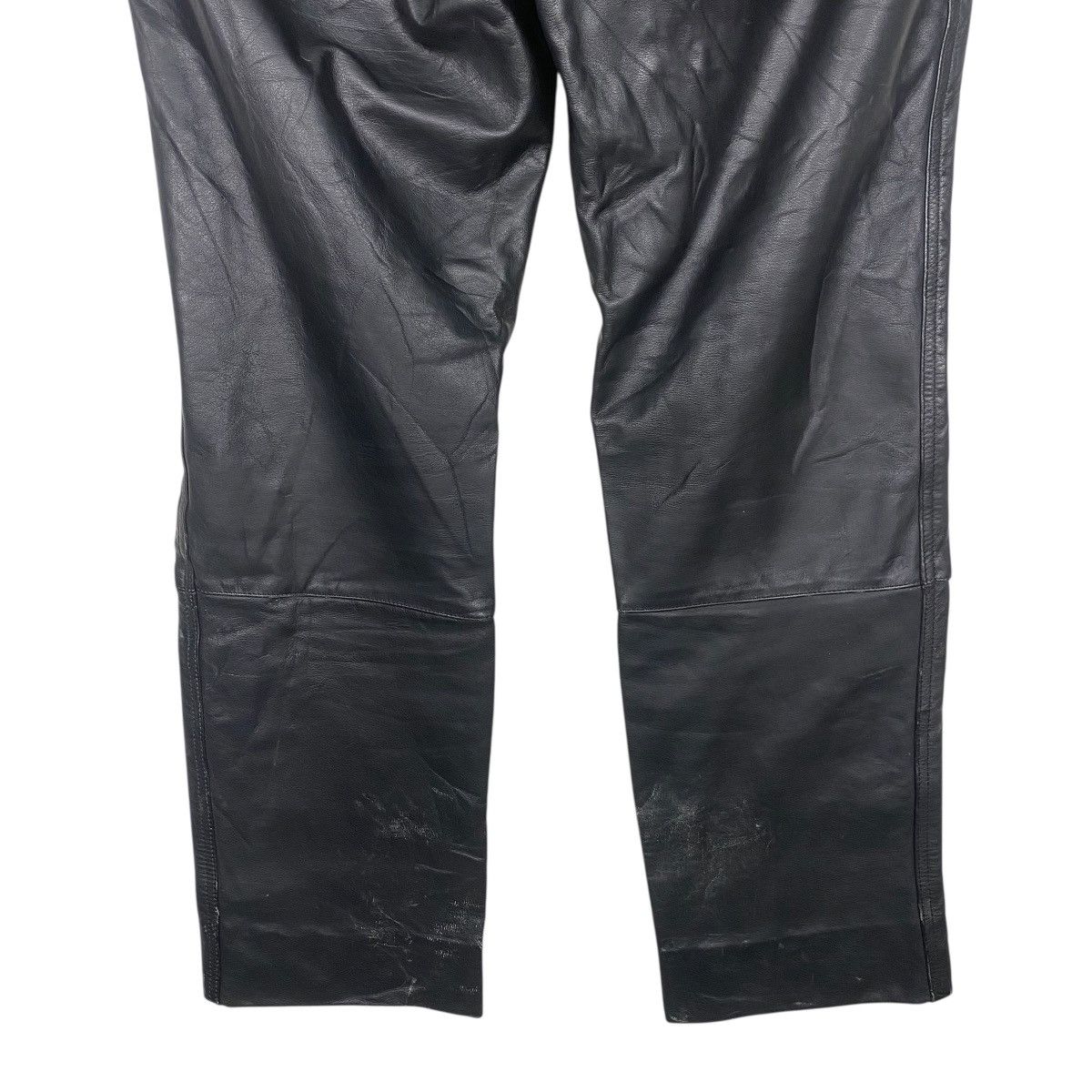 Genuine Leather × Japanese Brand × Leather Unbranded leather pant Size US 32 / EU 48 - 10 Thumbnail