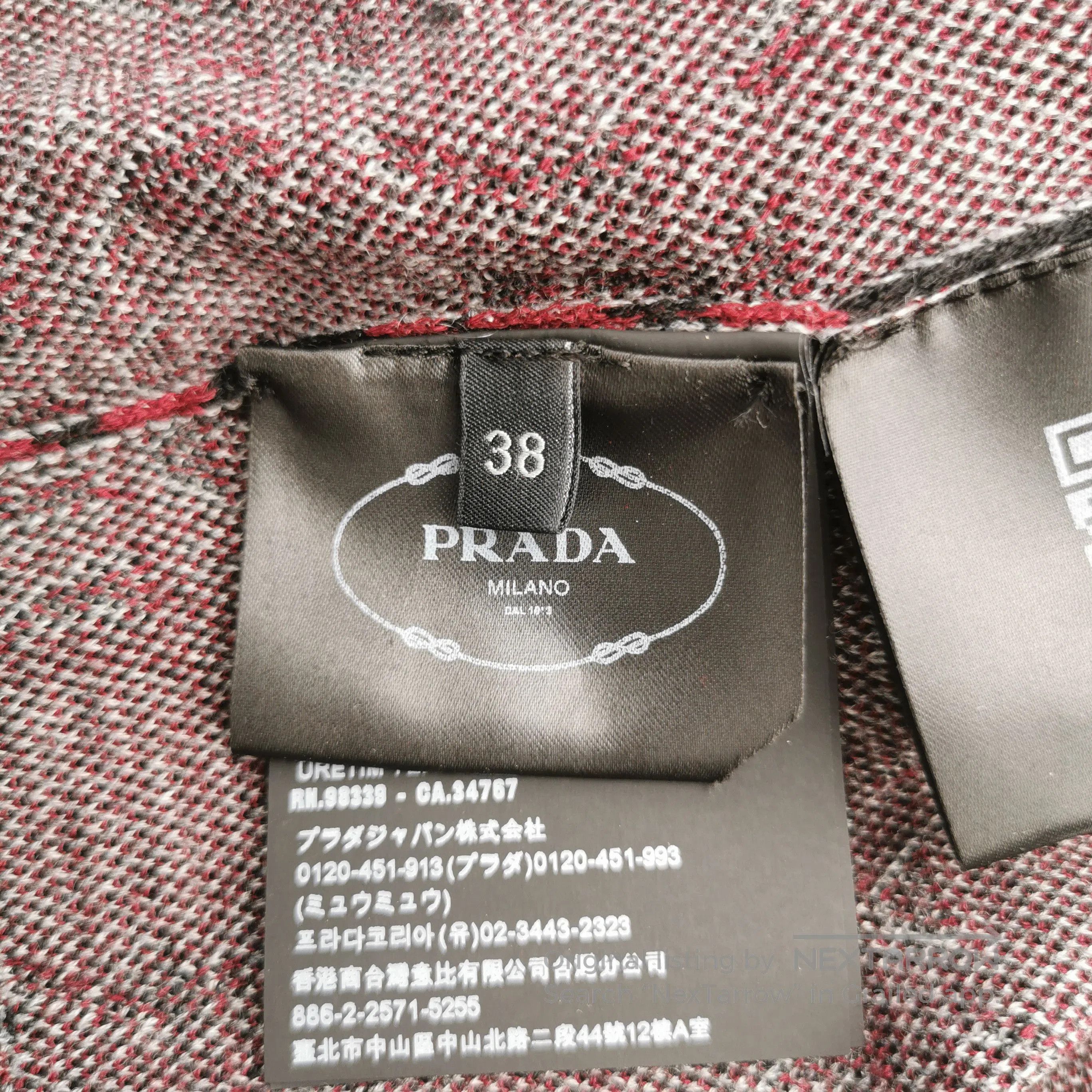 Prada Prada Colorful Patterned Turtleneck Sweater . Size S / US 4 / IT 40 - 9 Thumbnail