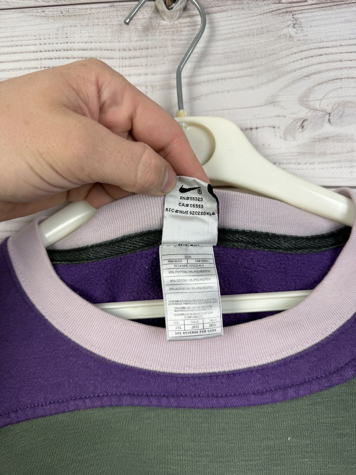 Nike Vintage Nike Big Logo Sweatshirt Size US XXL / EU 58 / 5 - 6 Thumbnail