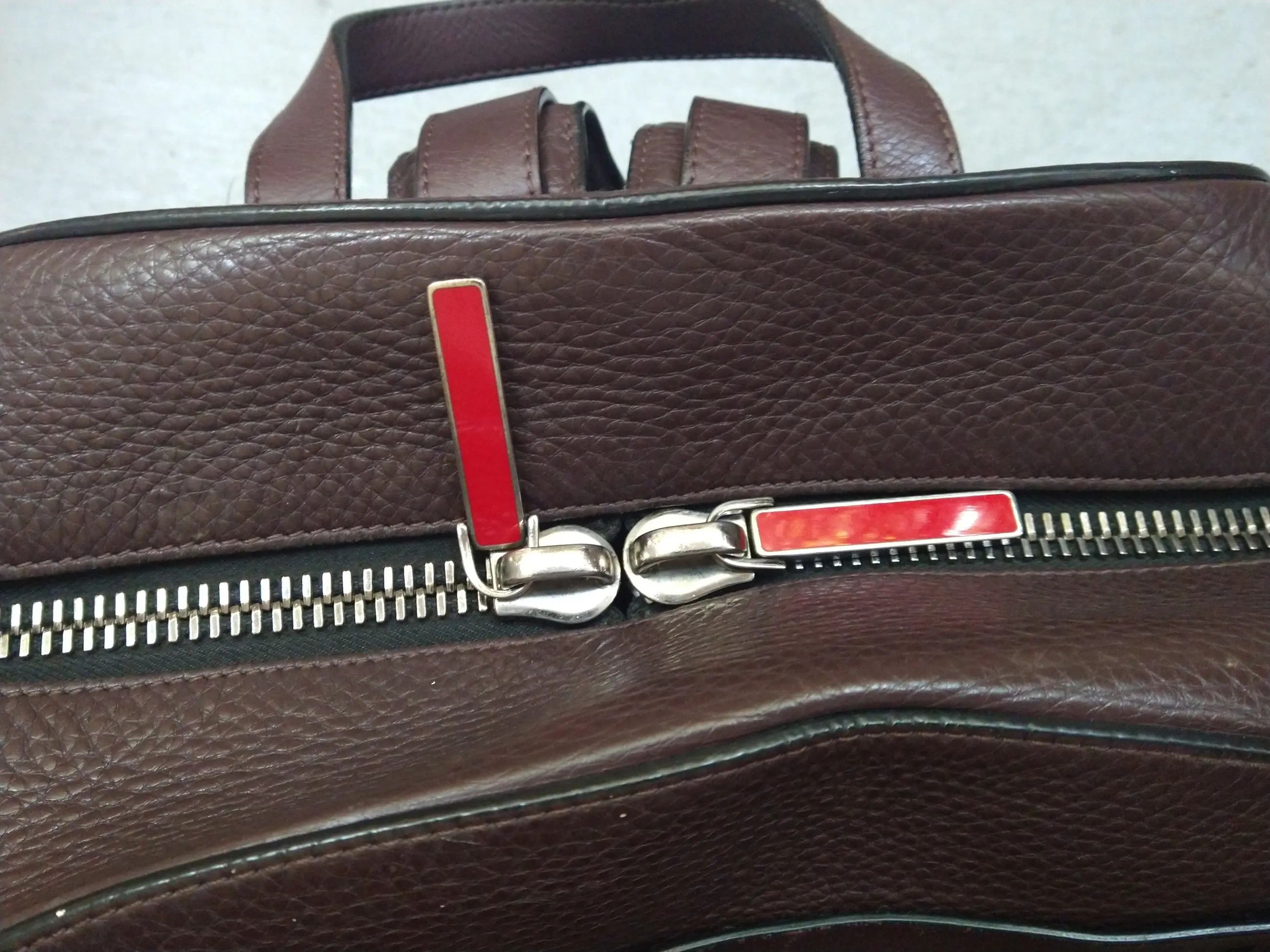 Christian Louboutin Christian Louboutin Aliosha Backpack Brown Pebbled Leather Size ONE SIZE - 6 Thumbnail
