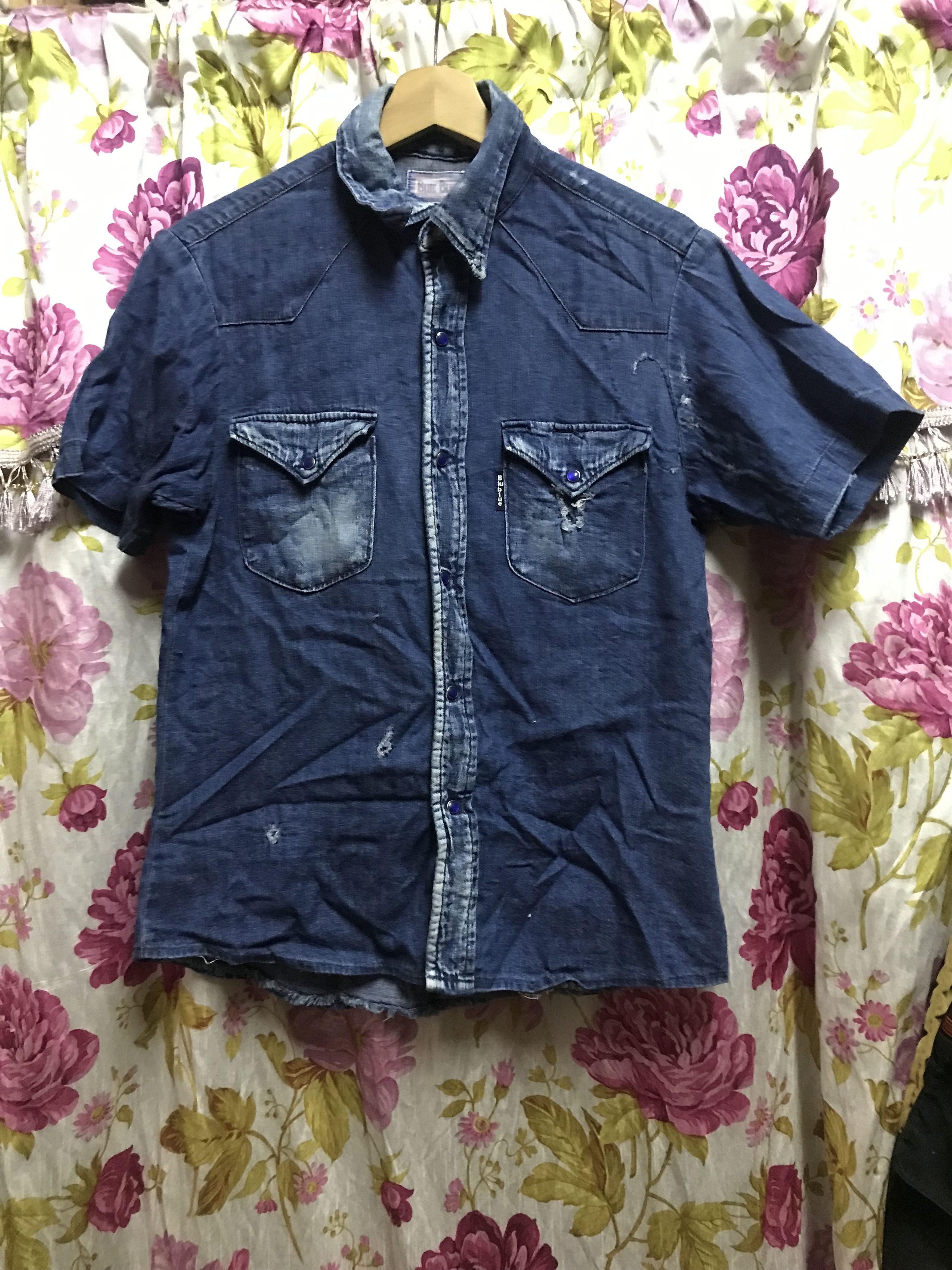 Blue Blue Japan Blue blue denim Button Size US M / EU 48-50 / 2 - 1 Thumbnail