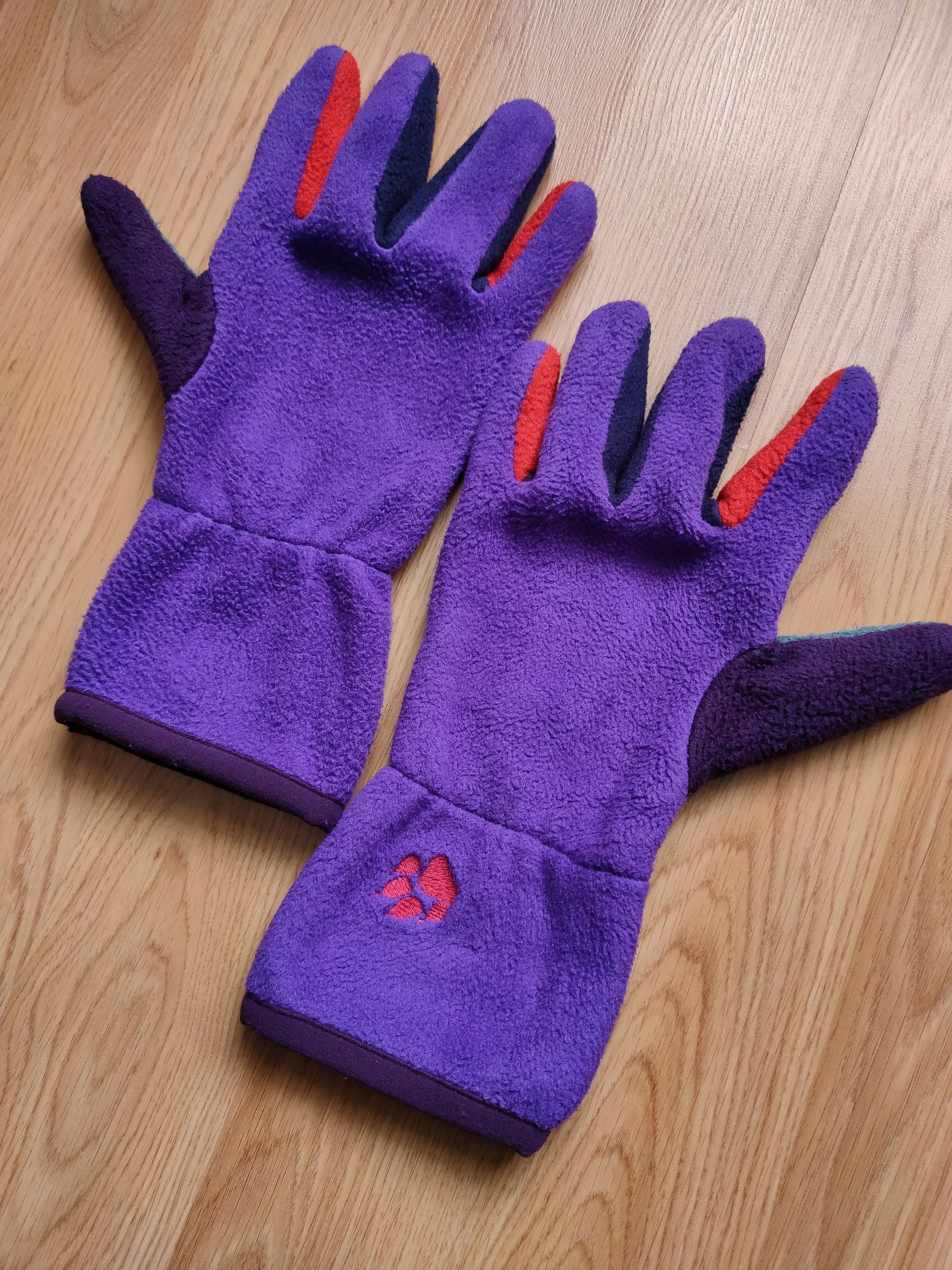 Polartec Vintage Polartec series zoo ultra rare 90s fleece gloves Size ONE SIZE - 9 Thumbnail