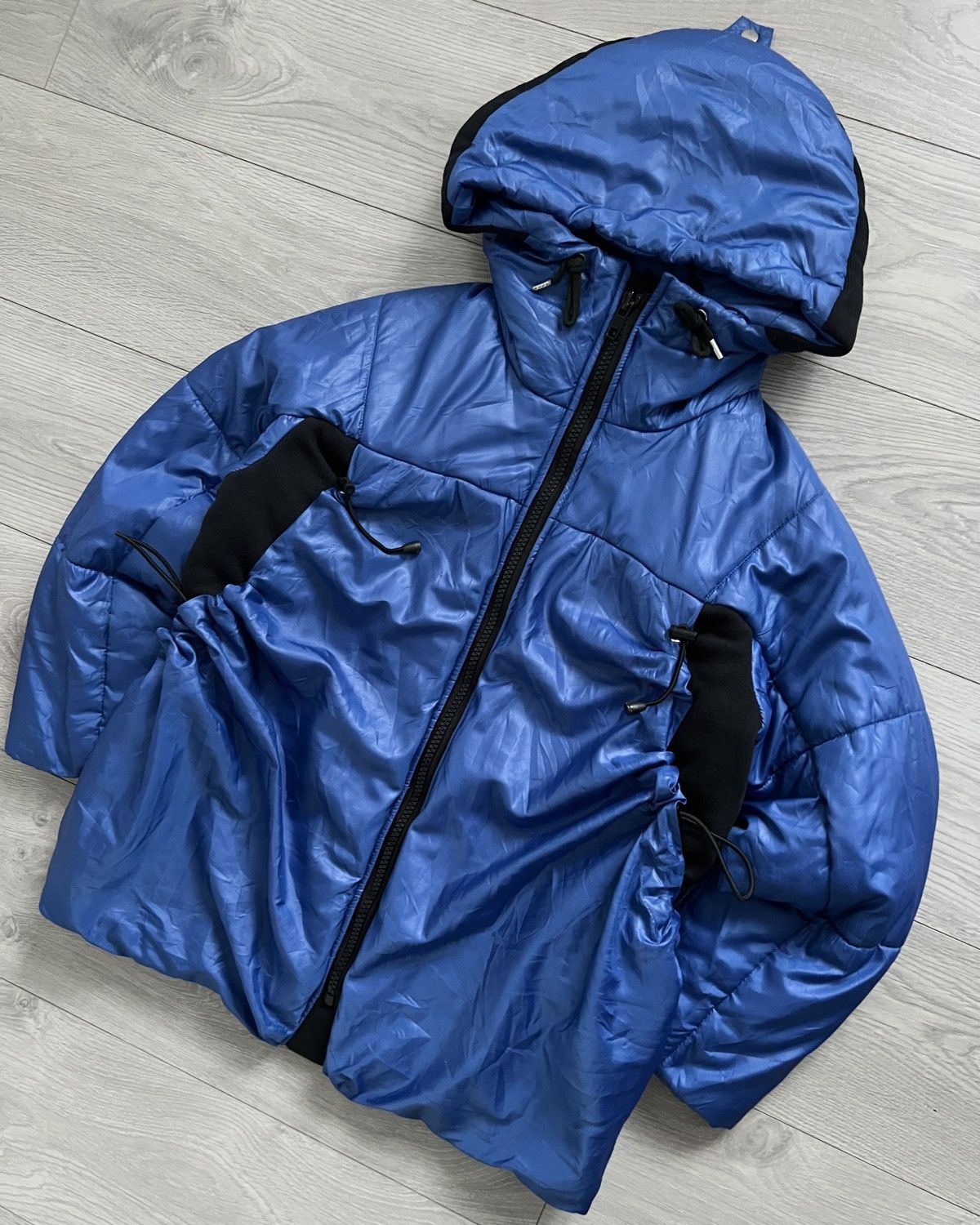 Final Home Final Home 1990s Modular Uni-Pocket Down Puffer Jacket Size US S / EU 44-46 / 1 - 2 Thumbnail