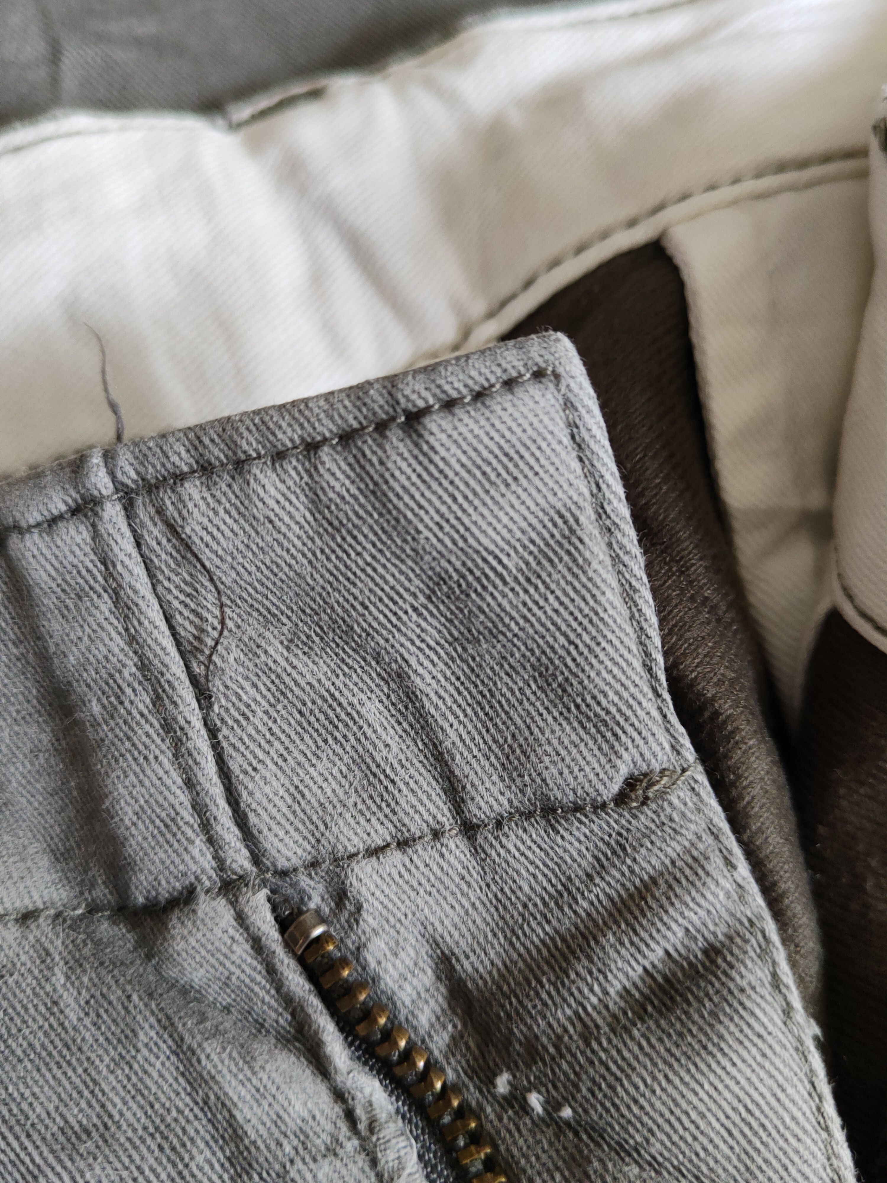 Japanese Brand × Uniqlo Uniqlo Gray faded vintage Casual Pants #S1543 Size US 28 / EU 44 - 12 Thumbnail