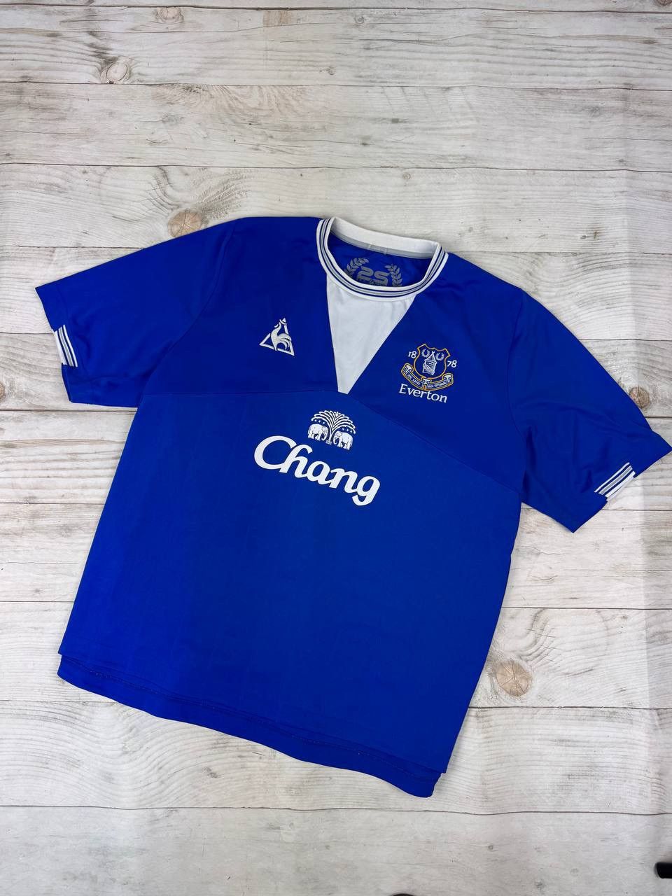 Le Coq Sportif Everton 2009 2010 Home Football Shirt Soccer Jersey 3XL Size US XXL / EU 58 / 5 - 1 Thumbnail