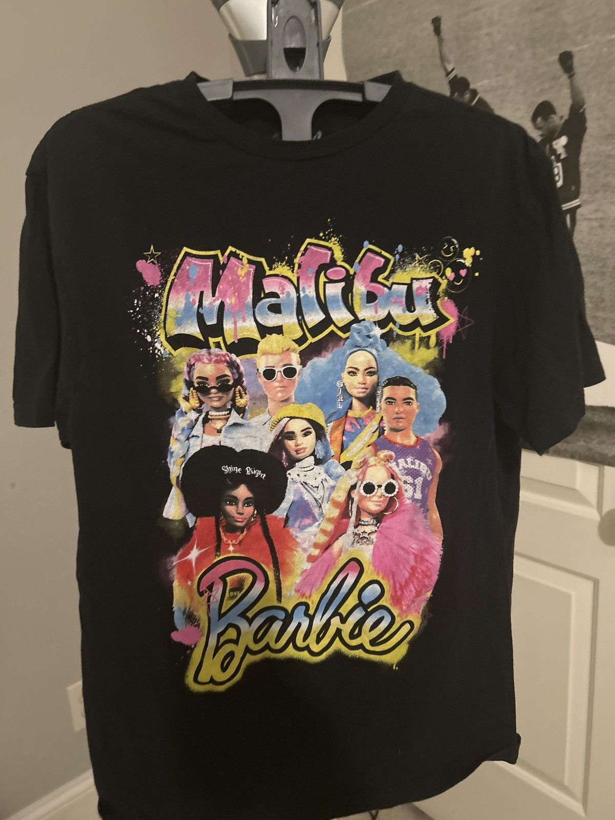 Vintage Vintage Black Malibu Barbie Tee Size US M / EU 48-50 / 2 - 1 Thumbnail