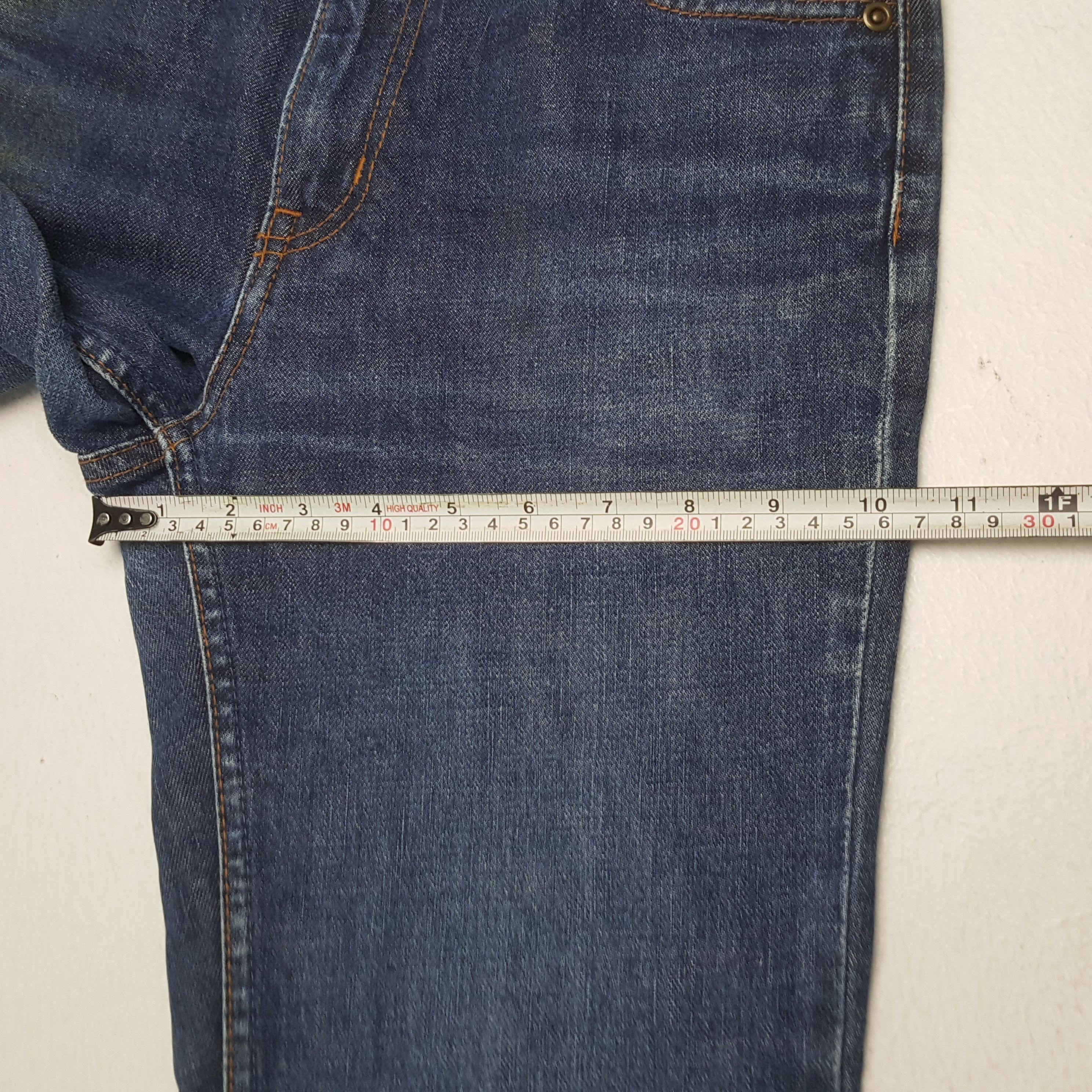Hysteric Glamour × Japanese Brand × Vintage HYSTERIC GLAMOUR Japanese Brand Custom Art Jeans Size US 27 - 9 Thumbnail