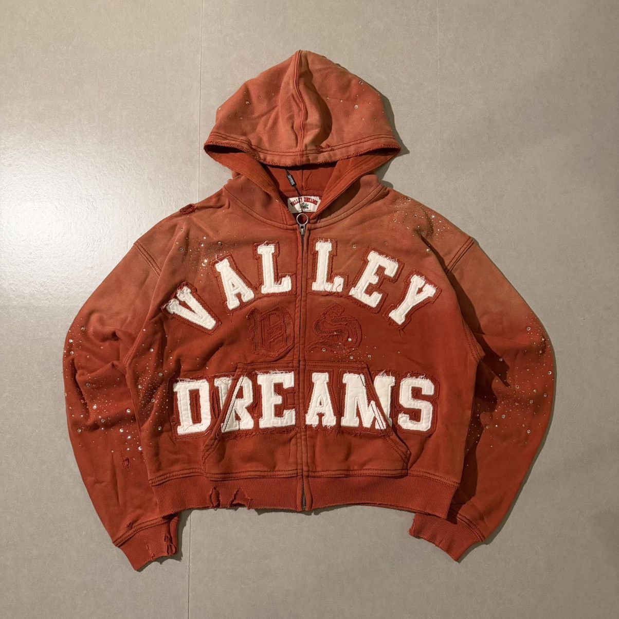 Vale Vale Orange Classico Zip Hoodie Size US M / EU 48-50 / 2 - 1 Thumbnail