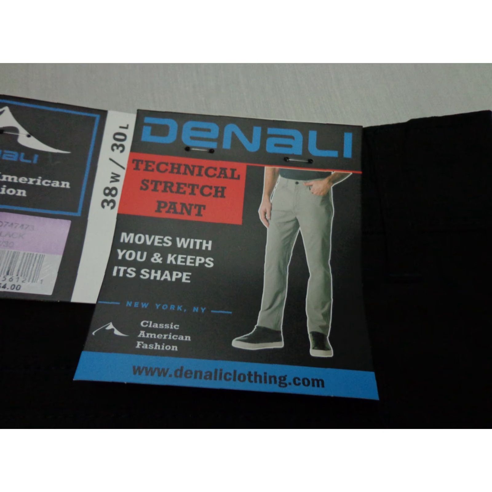 Vintage DENALI Technical Stretch Pants Men 38 Regular Black Side Zippered Media Pocket 30 Inseam NWT Size US 38 / EU 54 - 6 Thumbnail