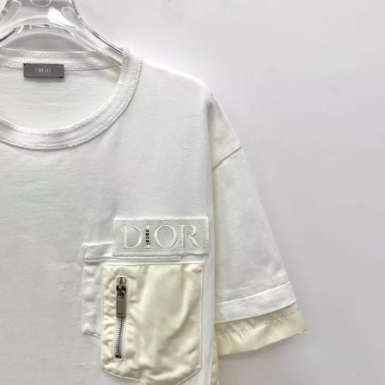 Dior Christian Dior Color Logo Cotton T-2505 Size US L / EU 52-54 / 3 - 3 Thumbnail