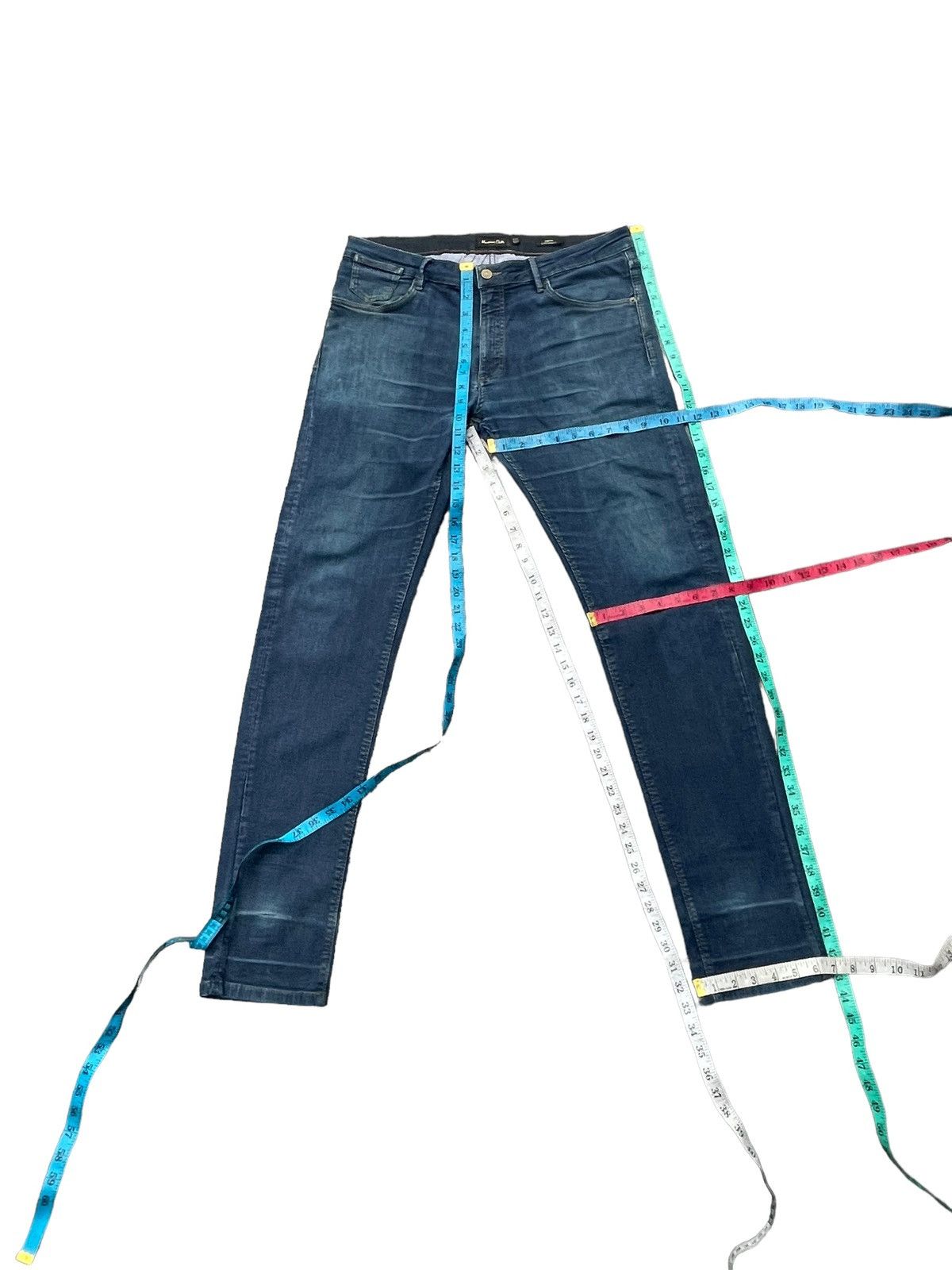 Massimo Dutti Massimo Dutti Slim Fit Denim Size US 35 - 22 Thumbnail