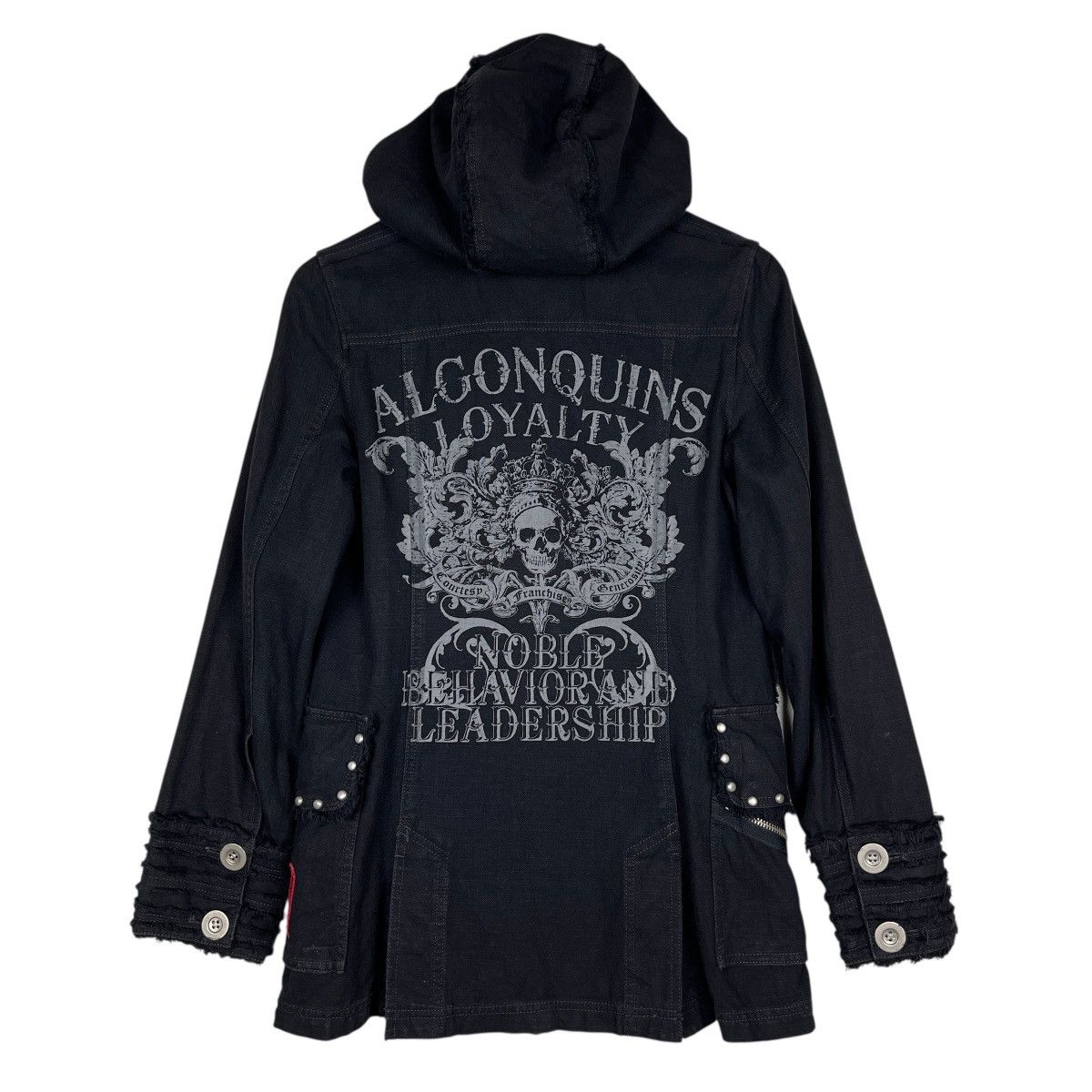 If Six Was Nine 🔥 Algonquins Napoleon Hoodie Jacket Size S / US 4 / IT 40 - 6 Thumbnail