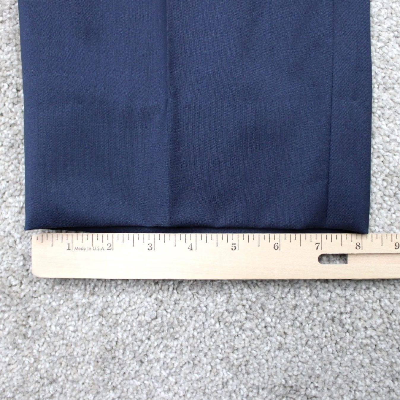 Joseph Abboud Joseph Abboud Pants Mens 36x28 Blue Wool Flat Front Lined Dress Pants City Preppy Regular Straight Front Mens 36 Blue Wool Size US 36 / EU 52 - 4 Thumbnail