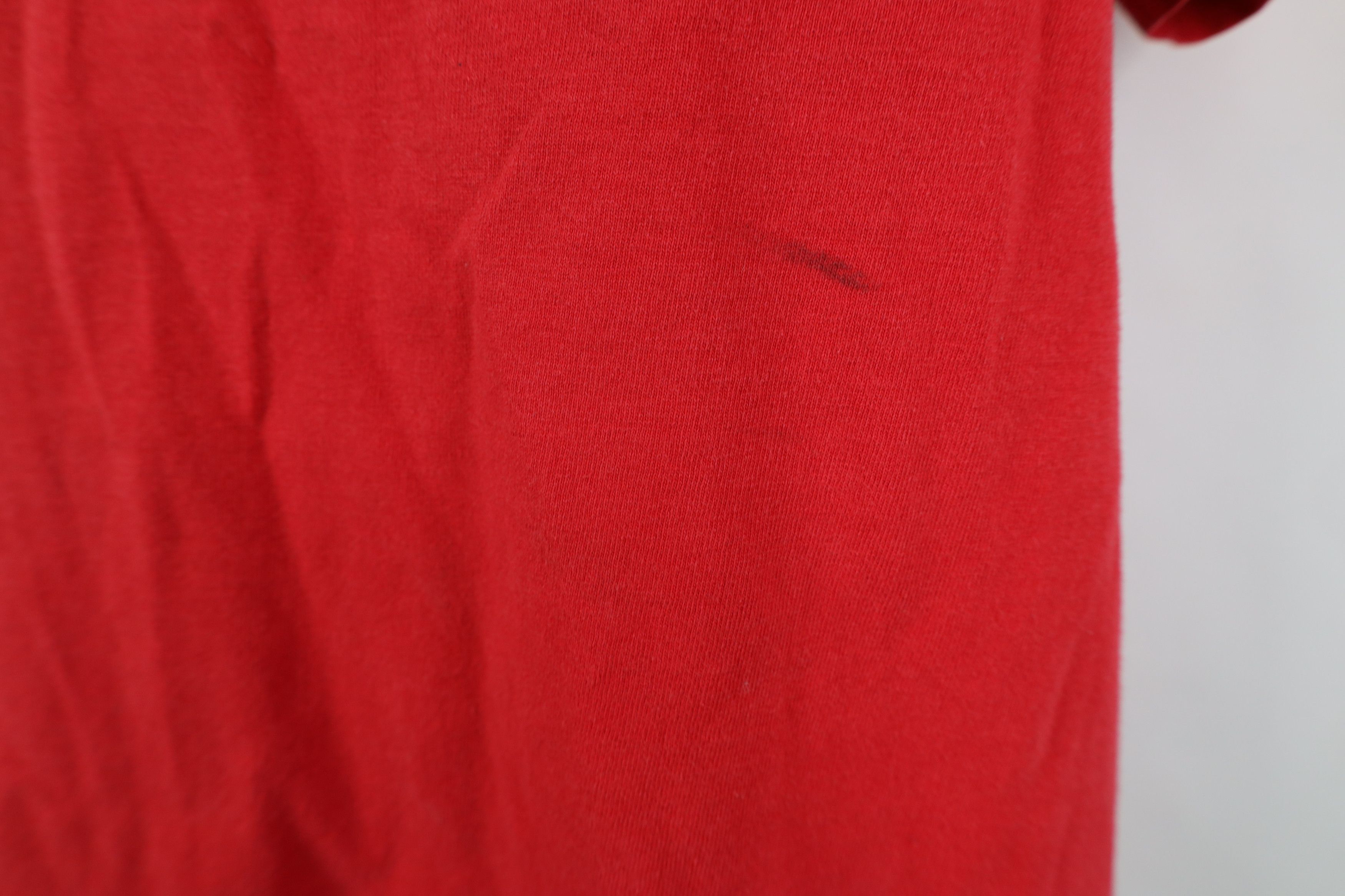 Tommy Hilfiger Vintage 90s Tommy Hilfiger Short Sleeve T-Shirt Red Size US L / EU 52-54 / 3 - 7 Thumbnail