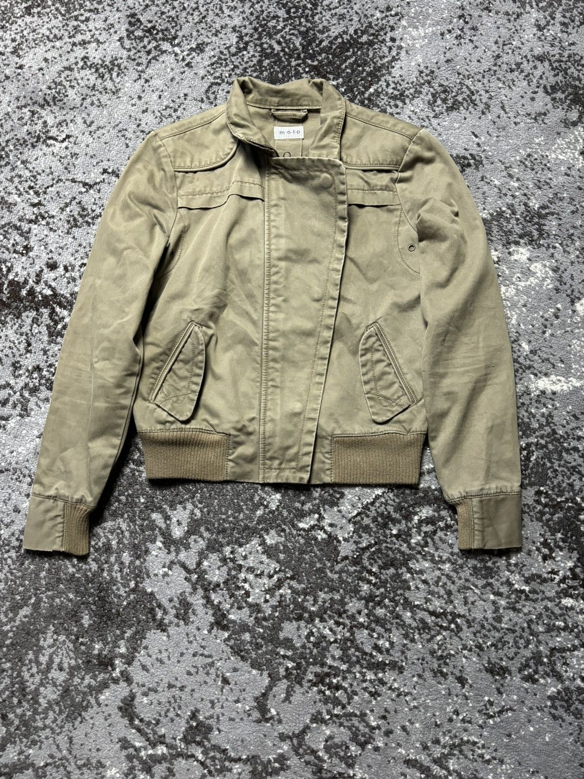 Japanese Brand × Vintage Japanese brand y2k Moto jacket Size XS / US 0-2 / IT 36-38 - 1 Thumbnail
