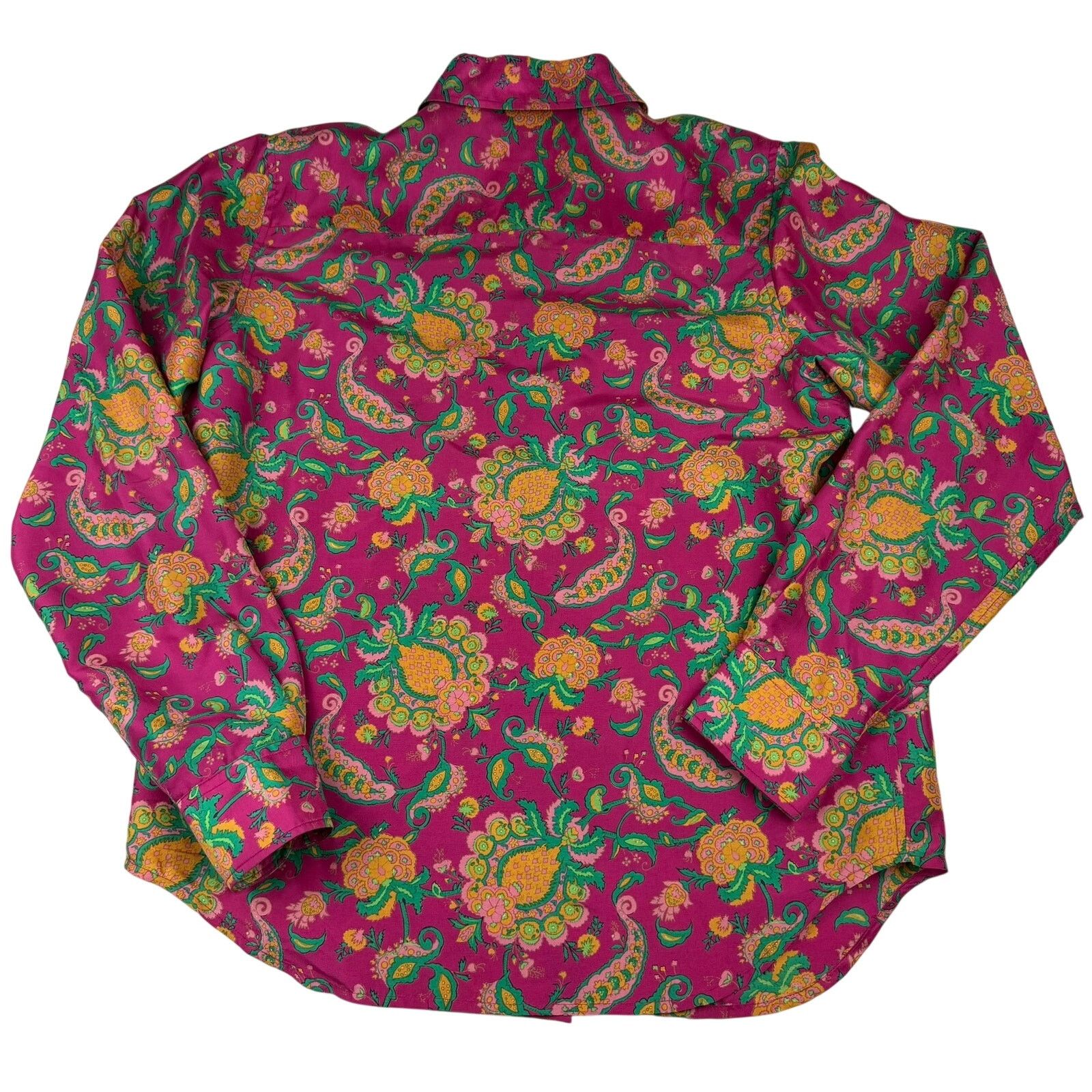 Lauren Ralph Lauren Lauren Ralph Lauren Paisley Silk Button Shirt S Size S / US 4 / IT 40 - 2 Thumbnail