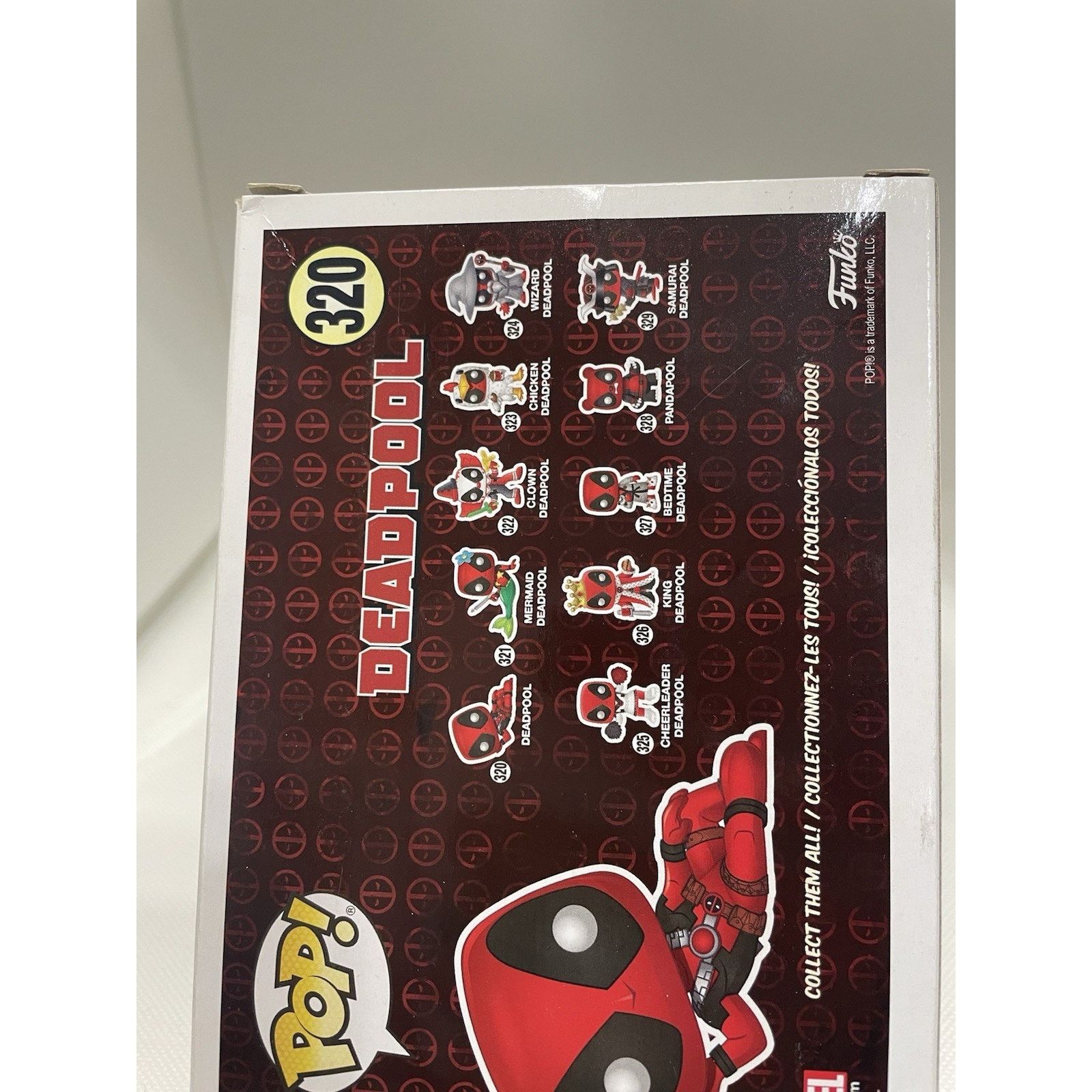 Marvel Comics Funko Pop! Vinyl: Marvel - Deadpool #320 With Pop Protector Size ONE SIZE - 5 Thumbnail