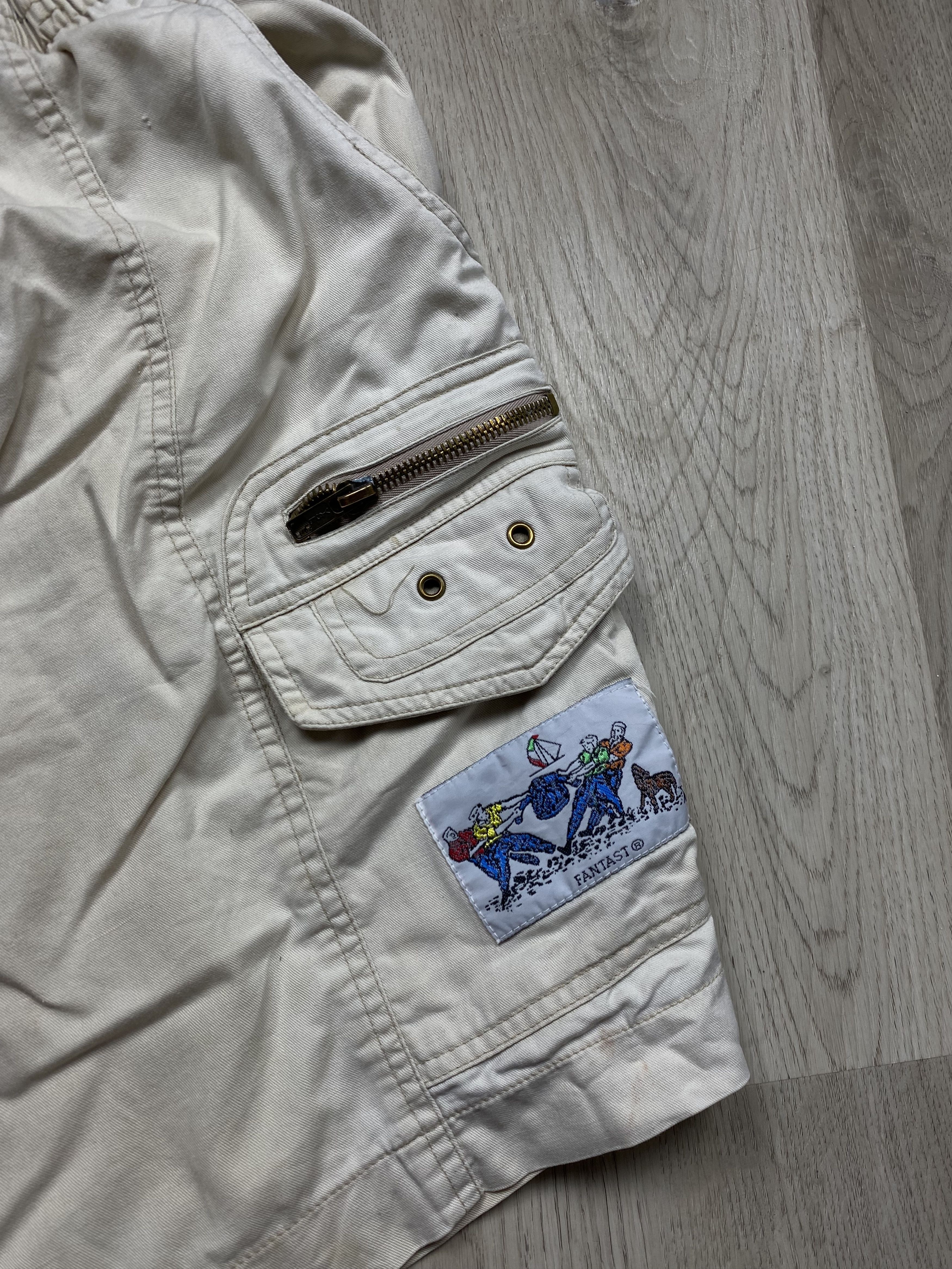 Vintage USA Dollar Vintage Mens Cargo Shorts Y2K Size US 30 / EU 46 - 2 Thumbnail