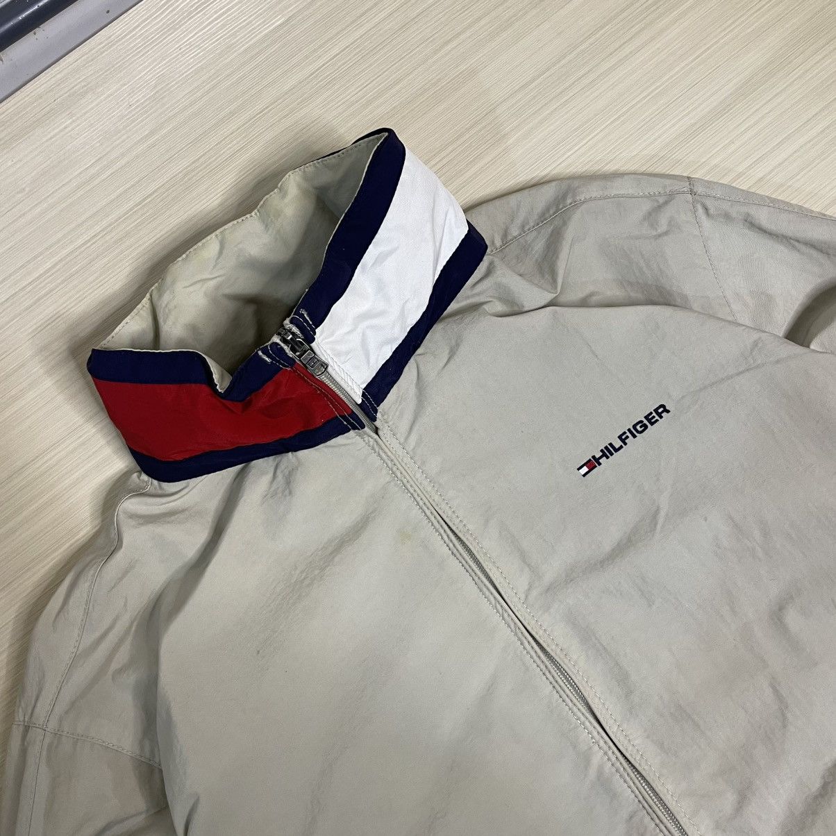 Tommy Hilfiger × Vintage Tommy Hilfiger Bomber Jacket Size US XL / EU 56 / 4 - 2 Thumbnail