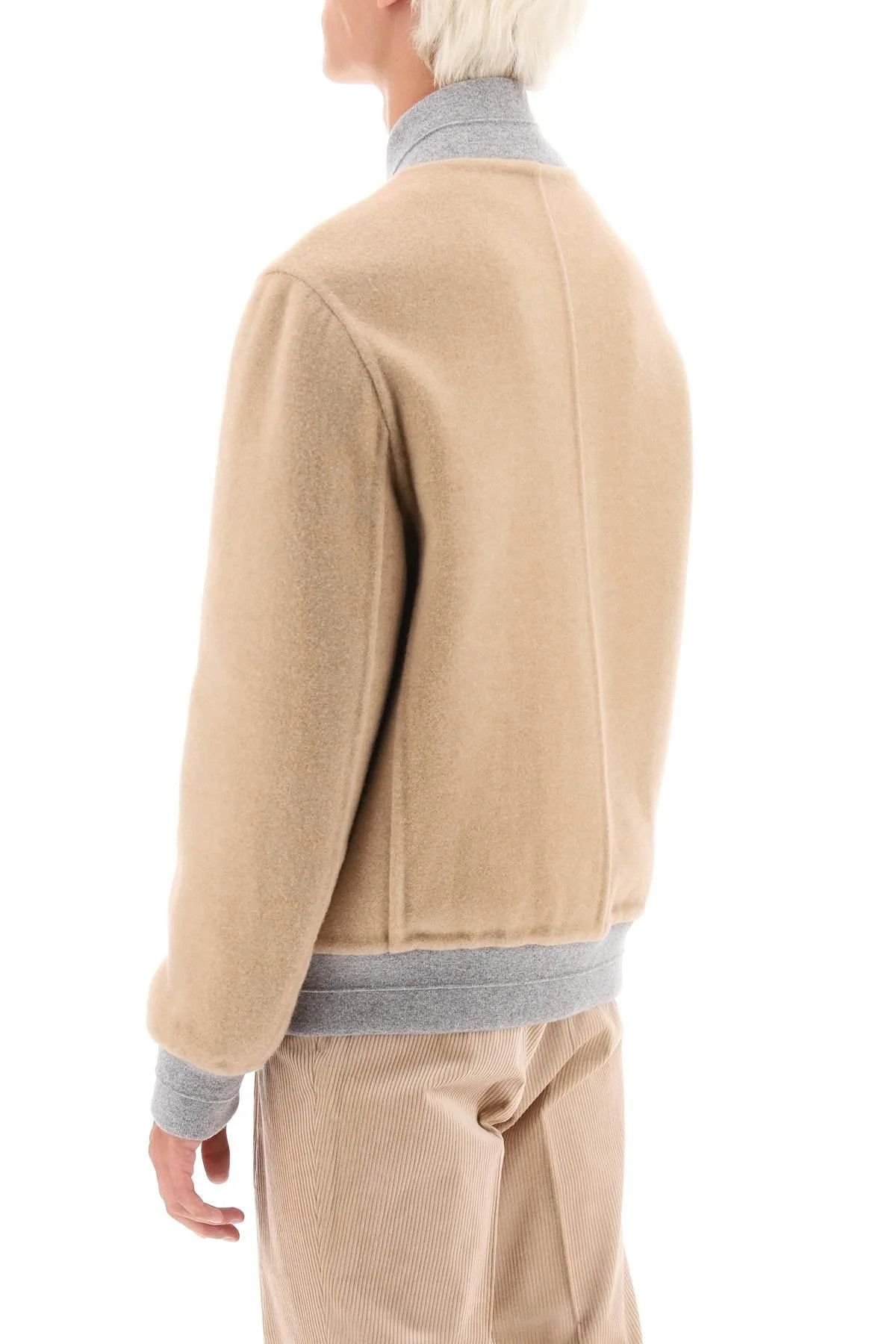 Brunello Cucinelli o1w1db10924 Cashmere Jacket in Brown Size US M / EU 48-50 / 2 - 4 Thumbnail