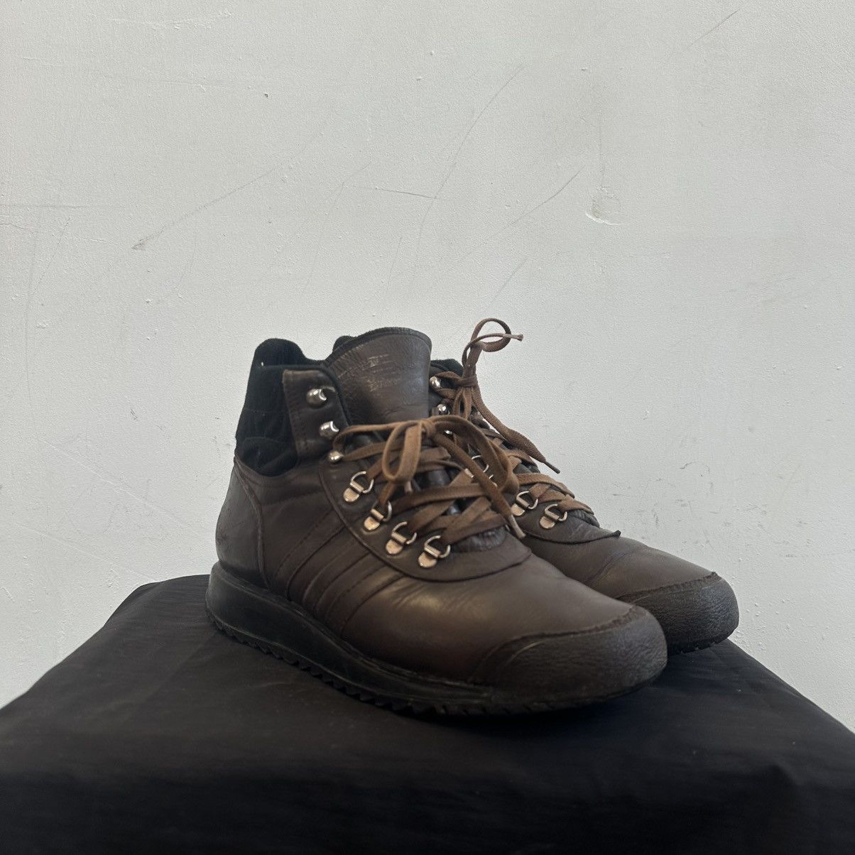 Adidas Vintage 1994 Adidas zurc High Leather Combat Trail Boots Size US 8.5 / EU 41-42 - 2 Thumbnail