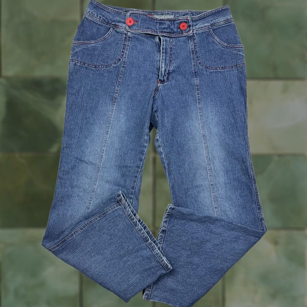 Vintage VINTAGE O! Jeans Womens 16 Mom Jeans High Waisted Hipster Hippie Punk 90s 80s Blue Size 38" / US 16 / IT 52 - 1 Thumbnail
