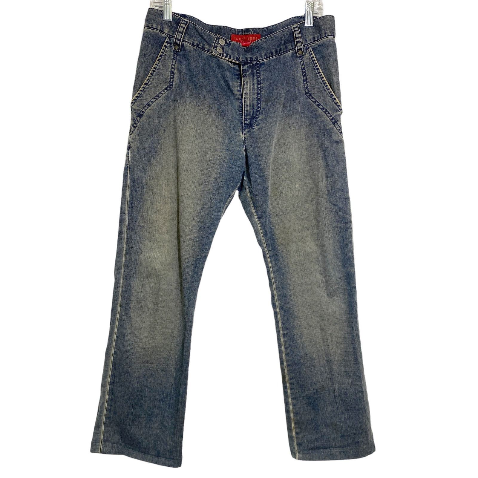 French Connection Vintage French Connection FCUK Streetwear Jeans Size 34" / US 12 / IT 48 - 2 Thumbnail