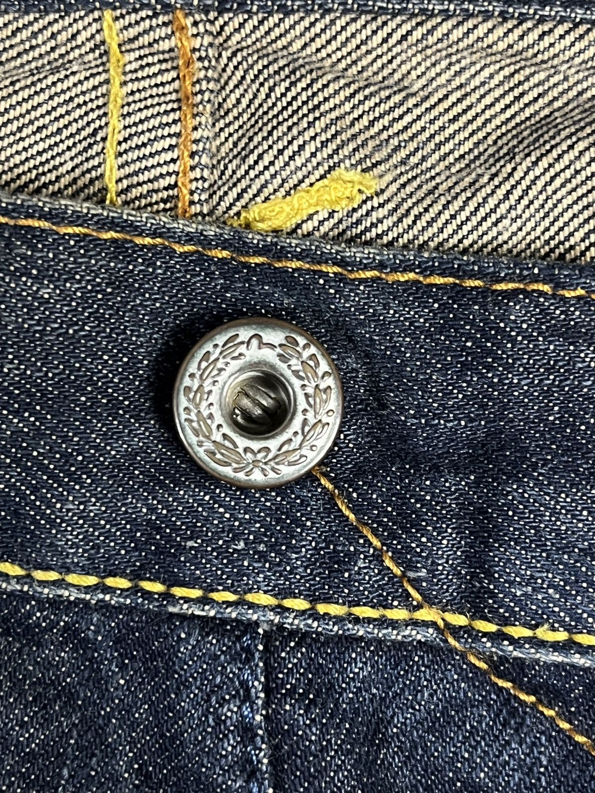 Evisu Rare Evisu Yamane Paris Distressed Selvedge Jeans Size US 36 / EU 52 - 13 Thumbnail