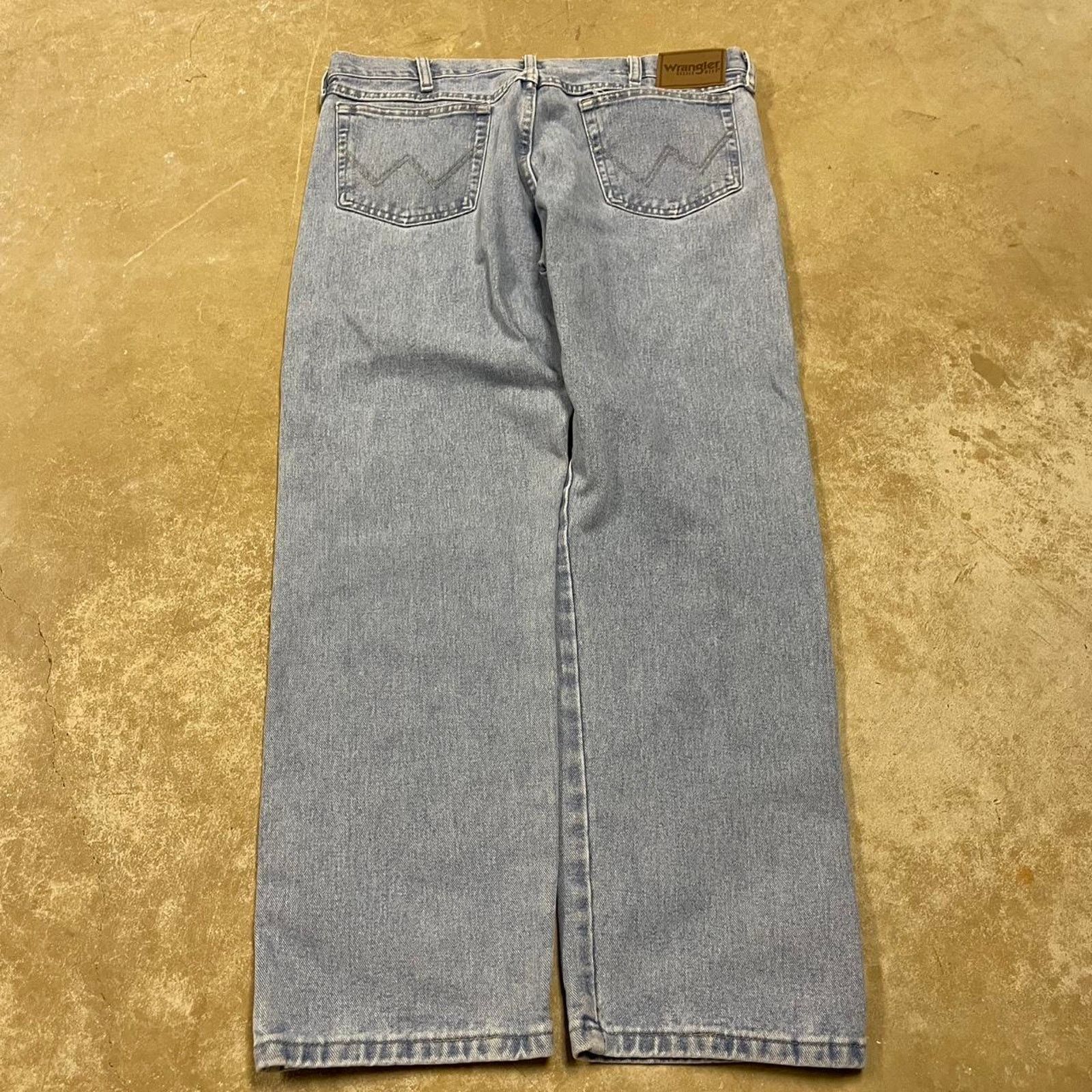 Wrangler Wrangler light blue denim jeans Size 36x30 Size US 36 / EU 52 - 3 Thumbnail