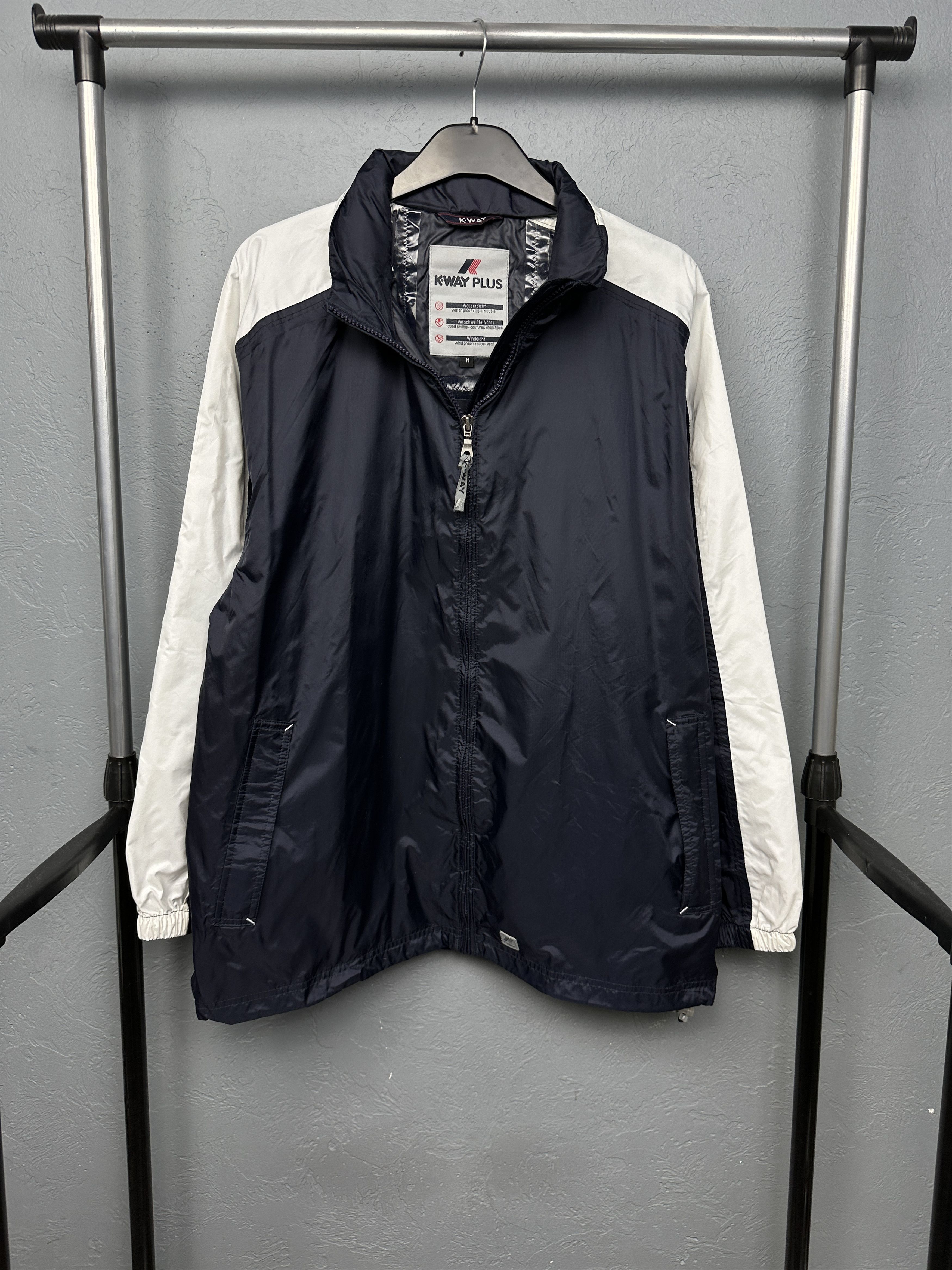 K-Way K-WAY Vintage Mens Waterproof Windproof Nylon Jacket Size US M / EU 48-50 / 2 - 1 Thumbnail