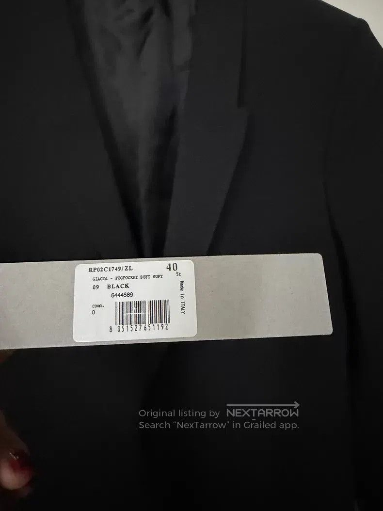 Rick Owens Rick Owens FW23 LUXOR FOGPOCKET BLAZER Size XS / US 0-2 / IT 36-38 - 3 Thumbnail