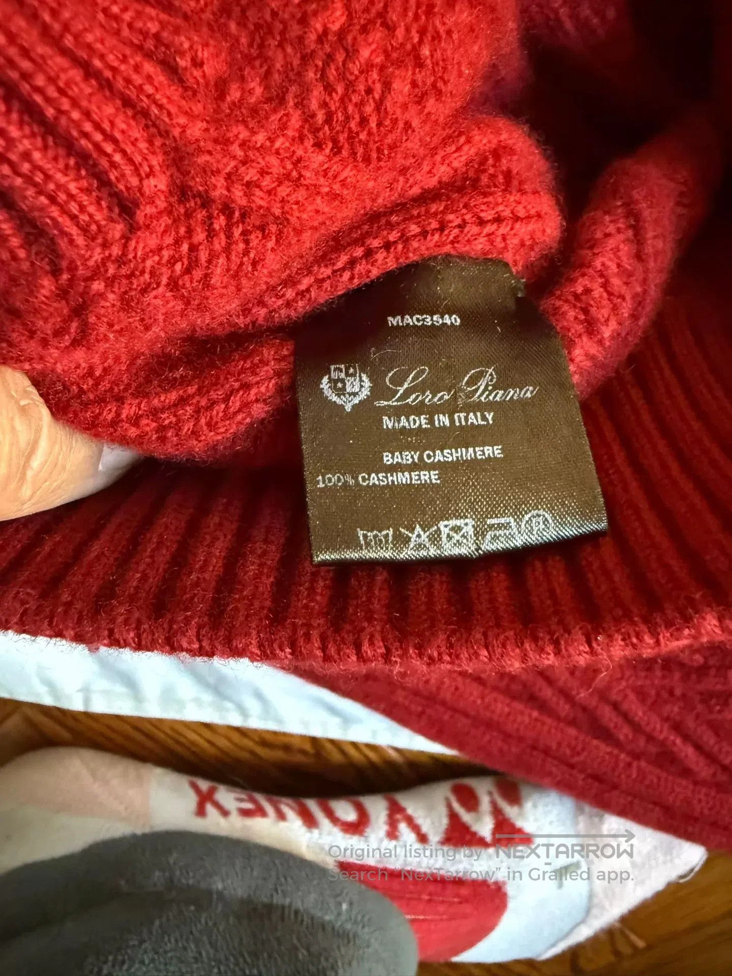 Loro Piana Loro Piana Men's Baby Cashmere Sweater. Size US L / EU 52-54 / 3 - 6 Thumbnail