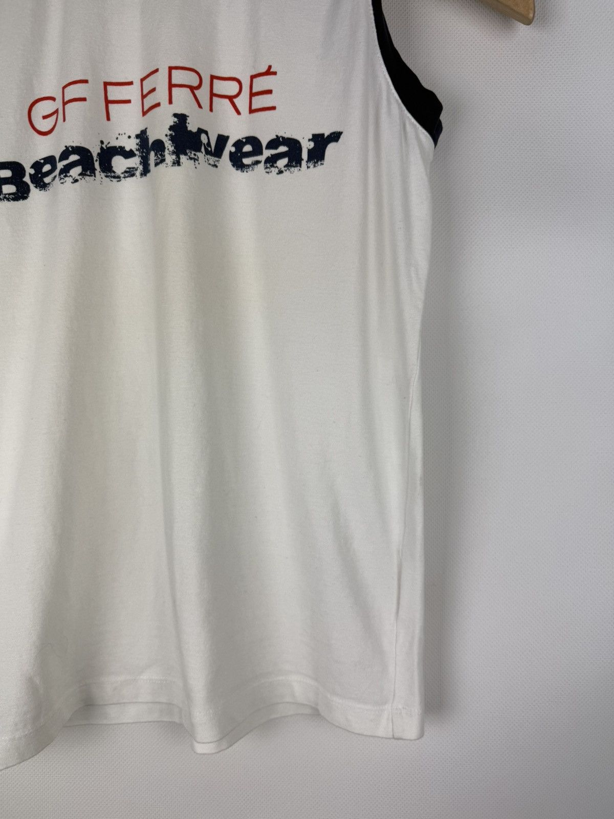 GF Ferre GF Ferre Teens Y2K Big Logo Sleeveless Tank TopLadies XXS Size XXS / US 00 / IT 34 - 6 Thumbnail