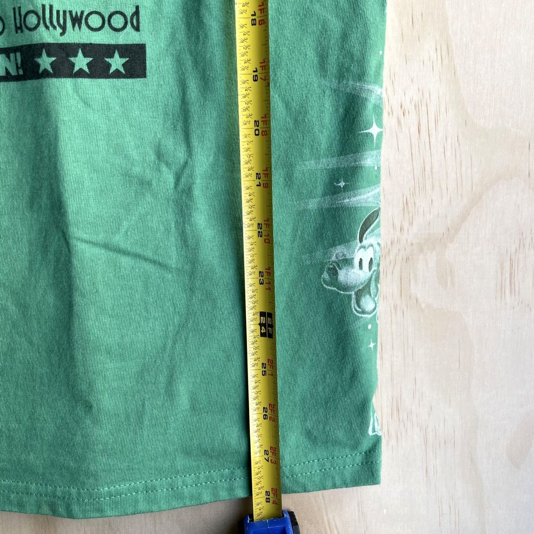 Hanes Walt Disney World Tour 2010 Shirt Mens Large Green Hanes T-Shirt Mickey Pluto Size US L / EU 52-54 / 3 - 7 Thumbnail