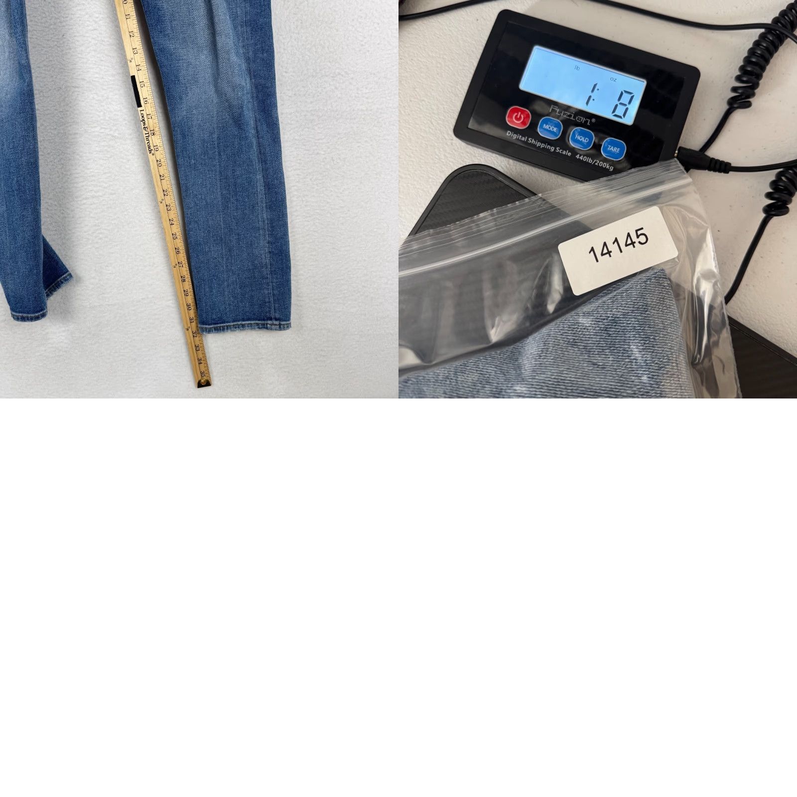 Rag & Bone rag & bone Jeans Slim 33x32 Men Regular Denim Blue 5-Pocket Stretch Jeans Rag & Bone Fit 2 Mens Size US 33 - 8 Thumbnail